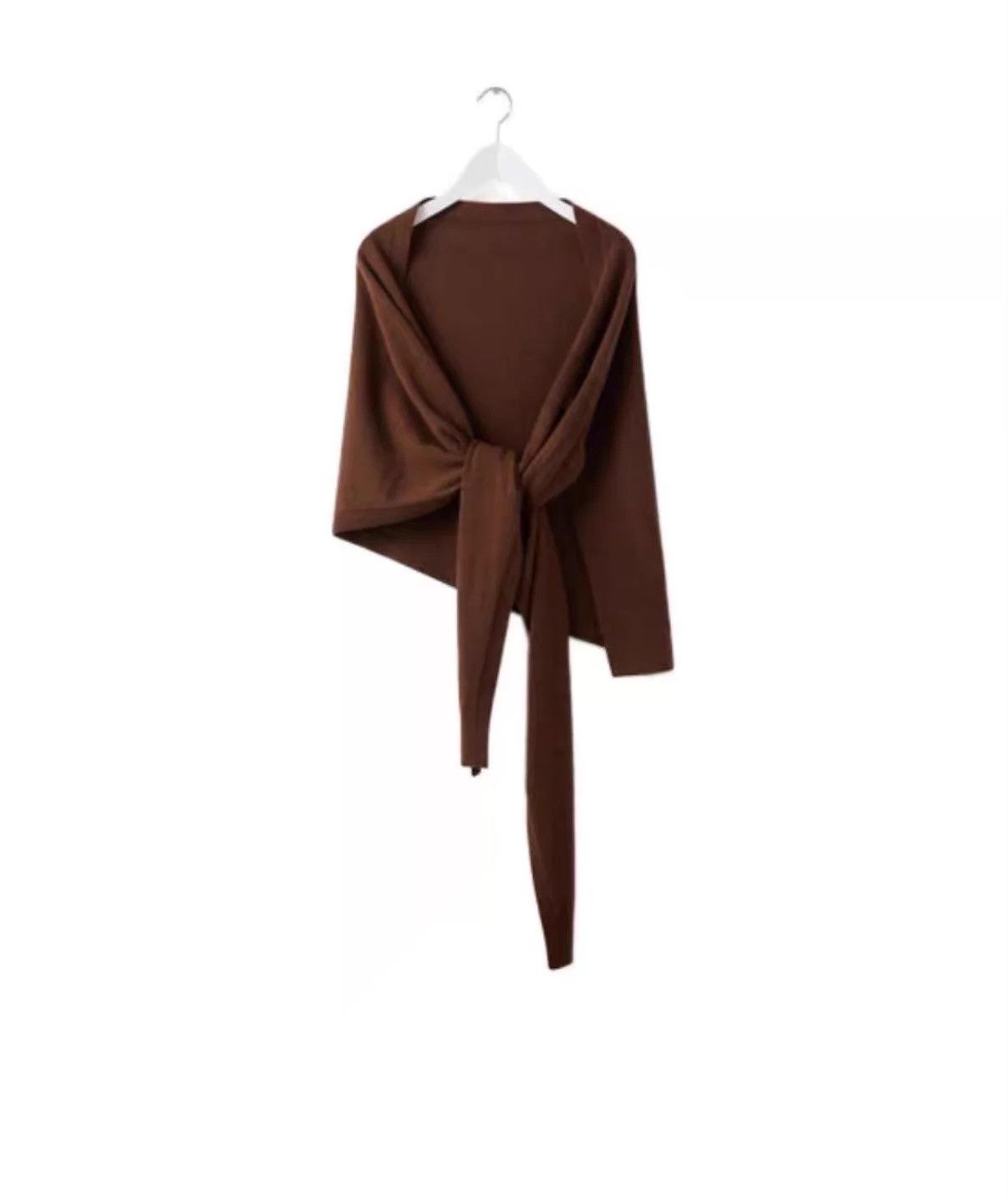 Lemaire Lemaire Knitted Wool Scarf Shawl Size ONE SIZE - 2 Thumbnail