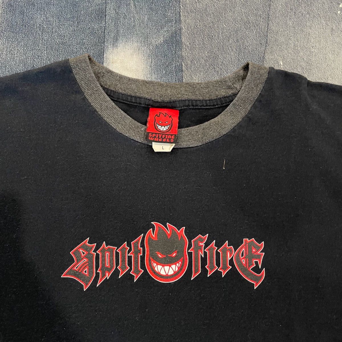 Spitfire × Vintage CRAZY Vintage Spitfire Tee Size US L / EU 52-54 / 3 - 3 Thumbnail