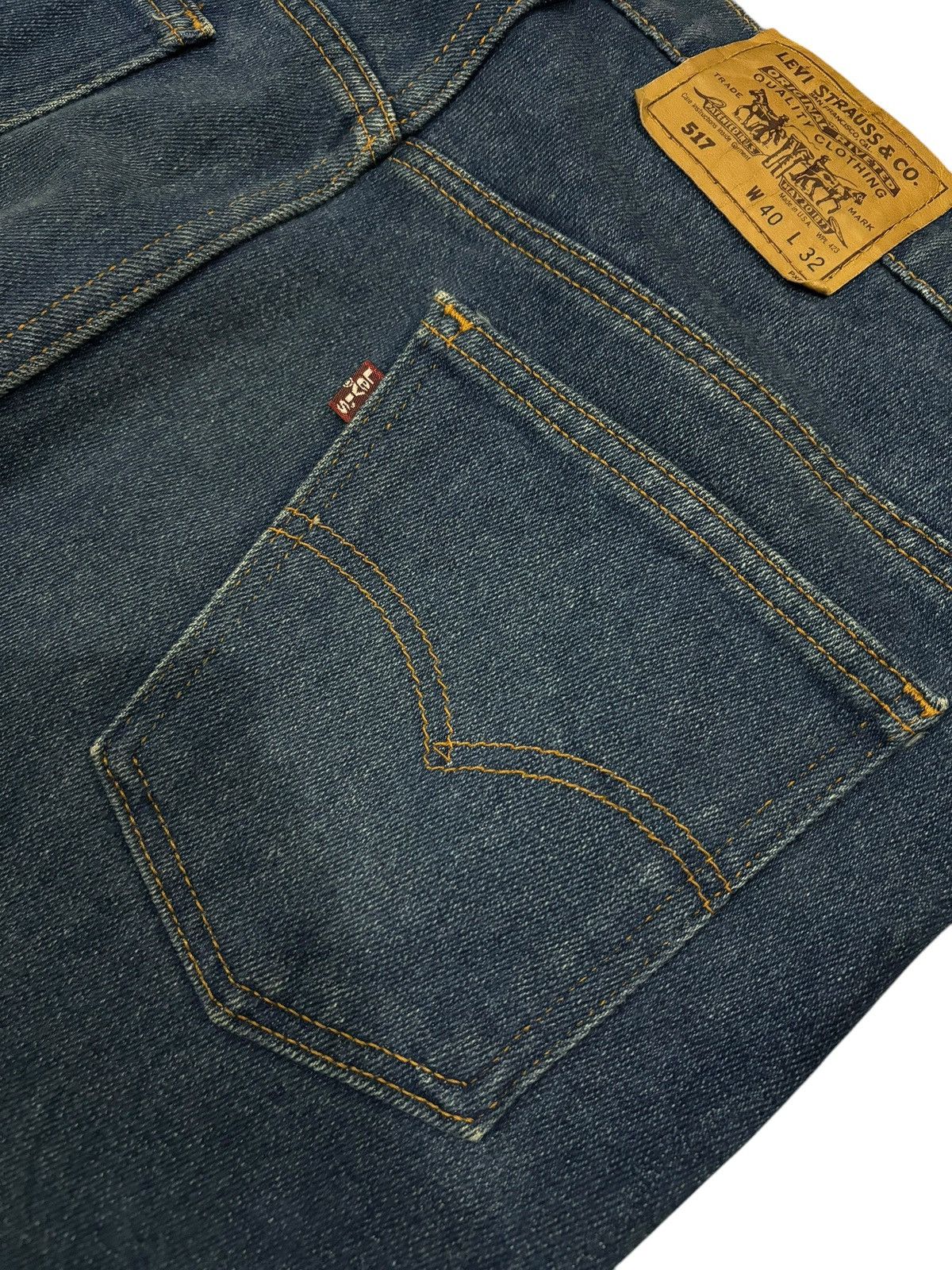 Levi's × Levi's Vintage Clothing × Vintage 90’s Vintage Levi’s Japan Lot 517 Straight Cut Denim Jeans Size US 40 / EU 56 - 9 Thumbnail