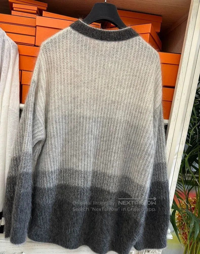 Brunello Cucinelli Brunello Cucinelli Mohair Sweater. Size US M / EU 48-50 / 2 - 2 Thumbnail
