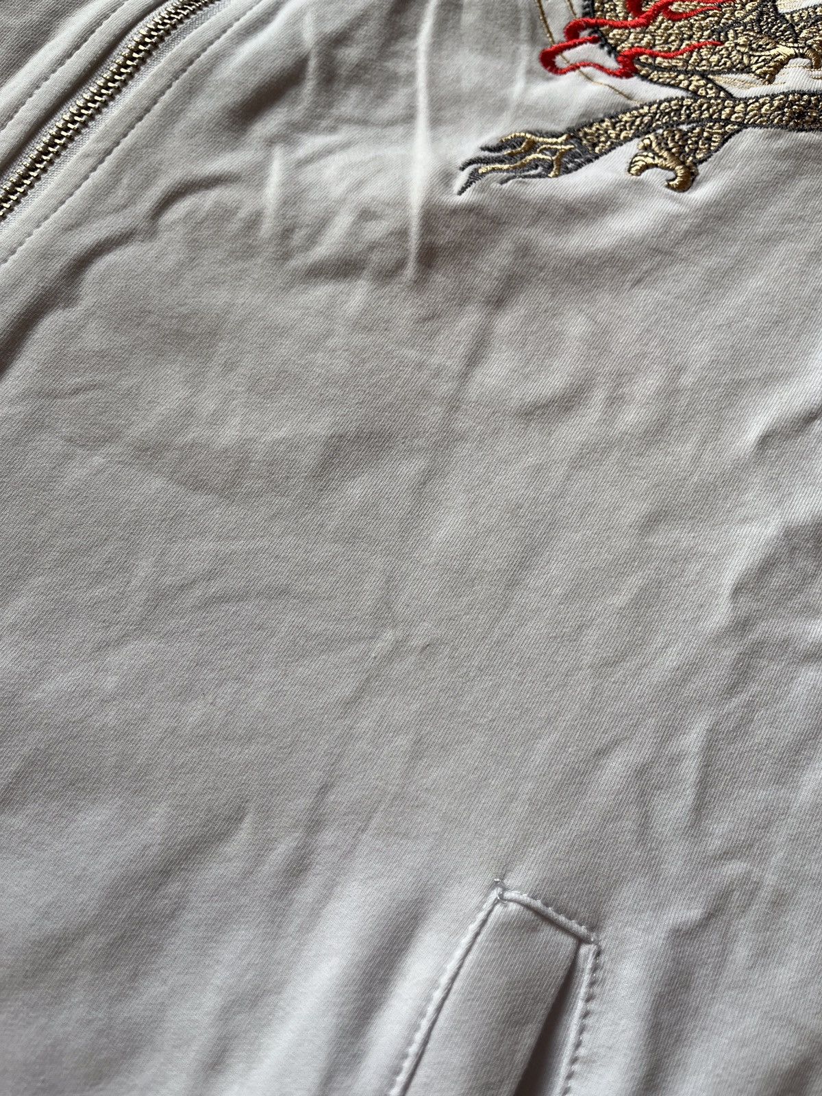 Japanese Brand Crazy Japanese Y2k Dragon Ed Hardy Style Zip Size US XL / EU 56 / 4 - 11 Thumbnail