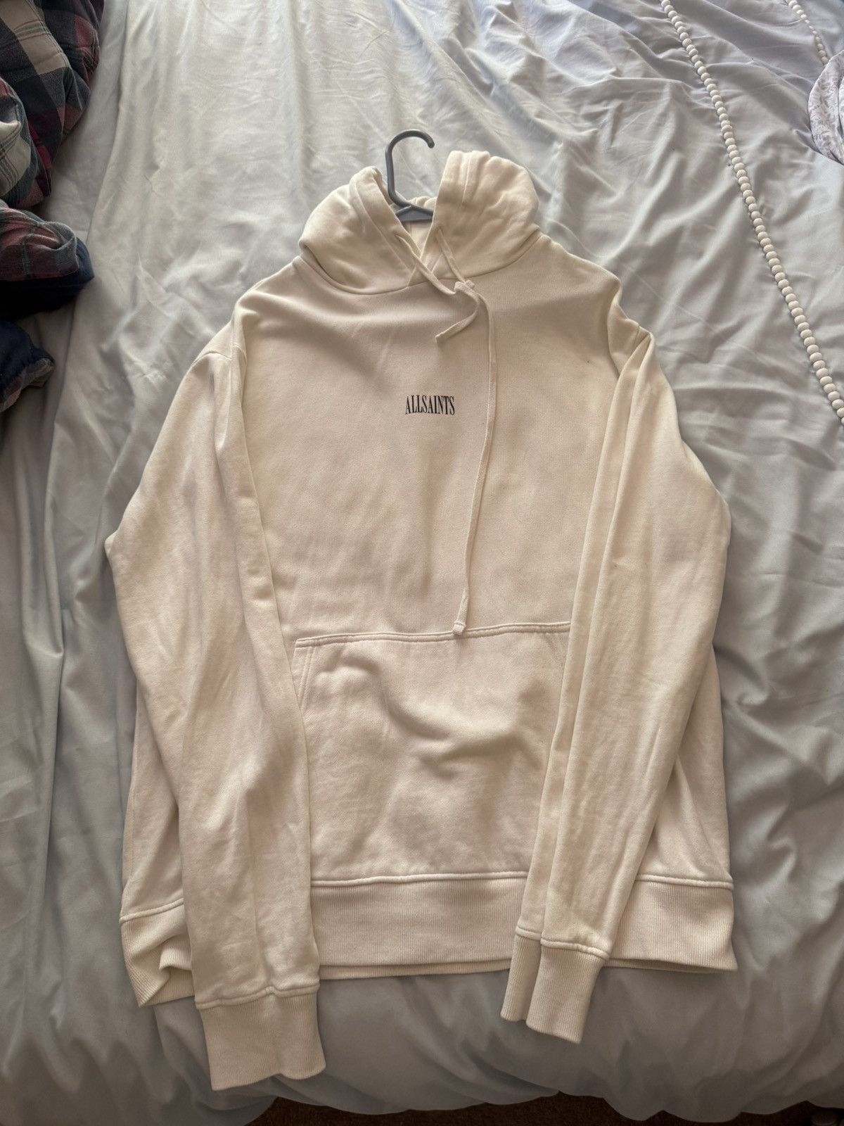 Allsaints All Saints Logo Hoodie Size US S / EU 44-46 / 1 - 1 Thumbnail