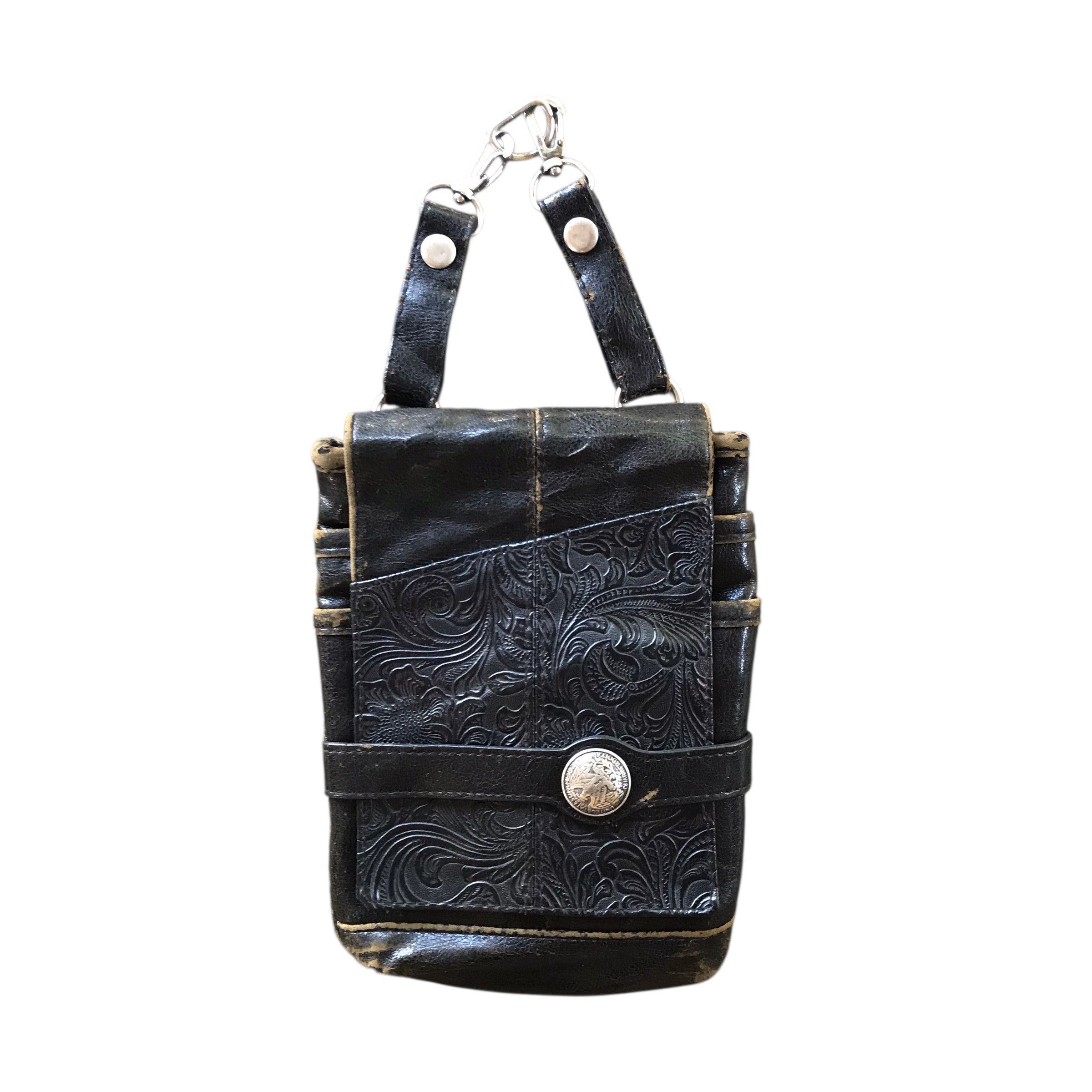 Genuine Leather Rare Indian GOA United State of America Genuine leather bag Size ONE SIZE - 1 Thumbnail