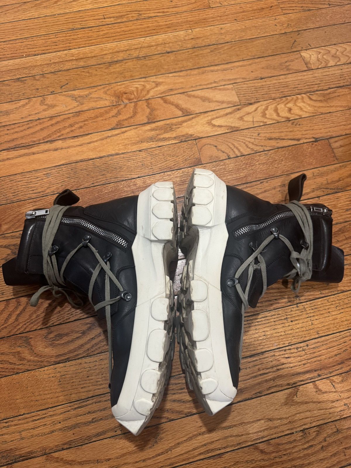 Rick Owens Rick Owens tractor boots Size US 13 / EU 46 - 4 Thumbnail