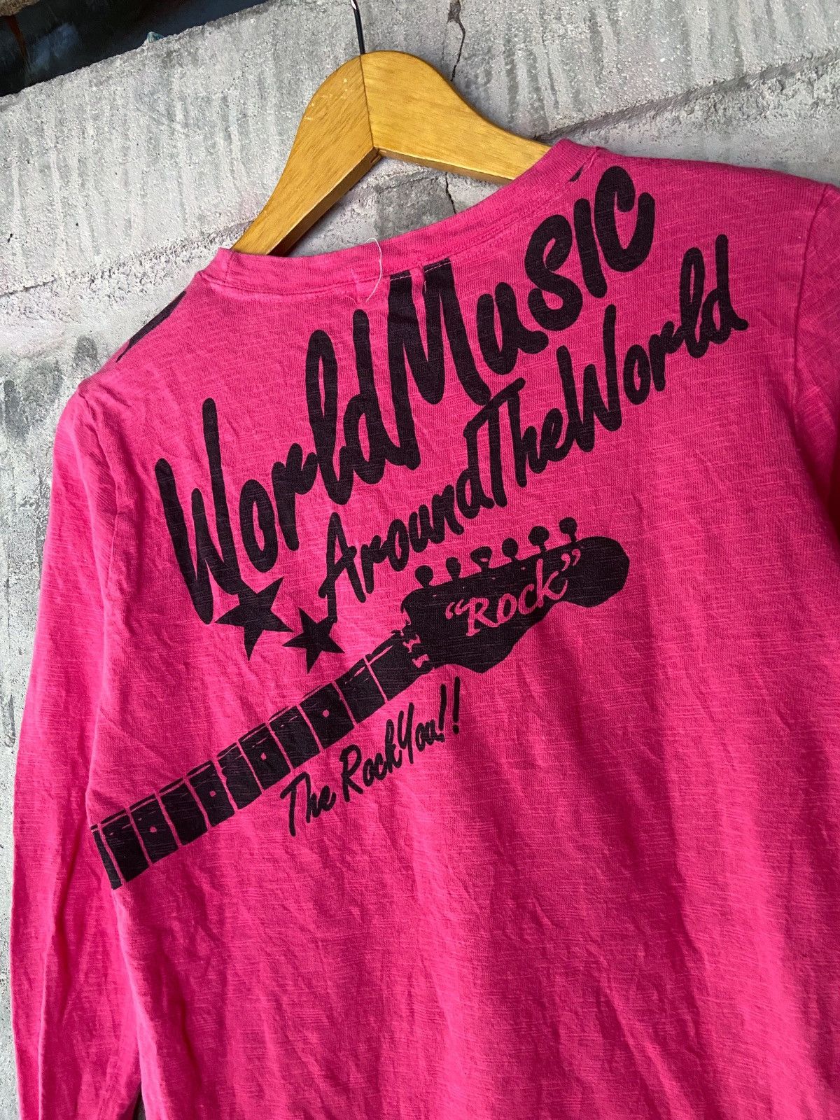 Beauty Beast × Hysteric Glamour × Japanese Brand WORLD MUSIC AROUND THE WORLD LONG SLEEVE Size US S / EU 44-46 / 1 - 9 Thumbnail