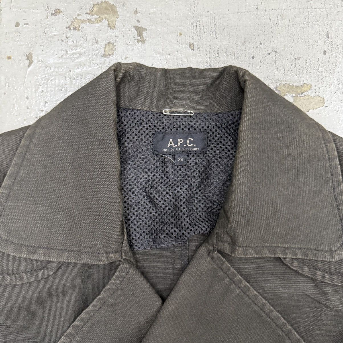 A.P.C. APC Double Breasted Peacoat Military Jacket Size US S / EU 44-46 / 1 - 5 Thumbnail