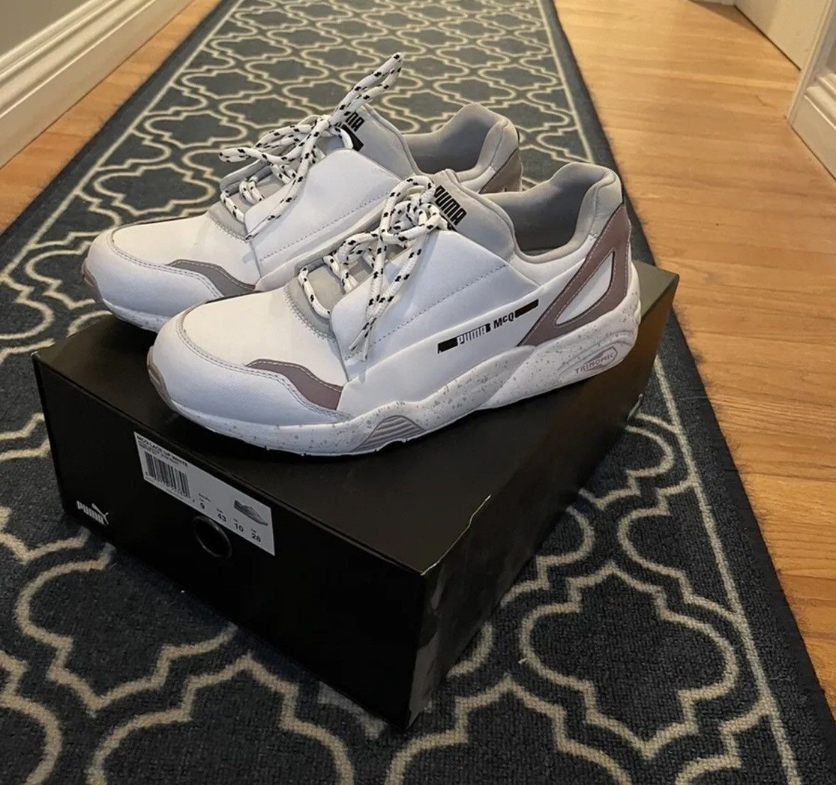 Alexander McQueen × McQ Alexander McQueen × Puma Puma Alexander McQueen mcq white reflective sneaker size 10 Size US 10 / EU 43 - 1 Thumbnail