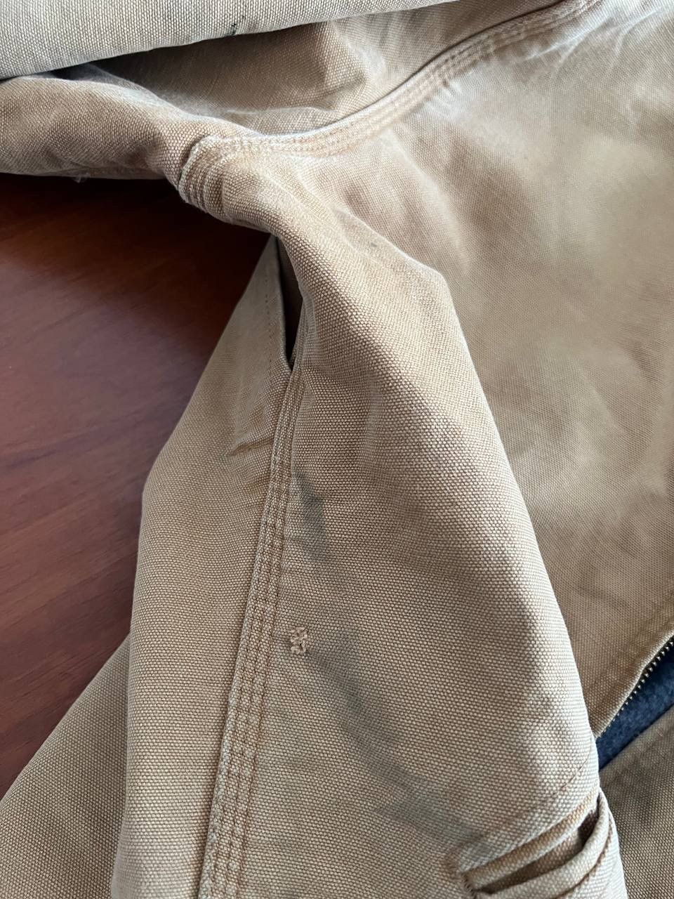 Carhartt 90’S CARHARTT TRASHED DETROID AMERICAN ICONIC JACKET COAT 42 Size US M / EU 48-50 / 2 - 18 Thumbnail