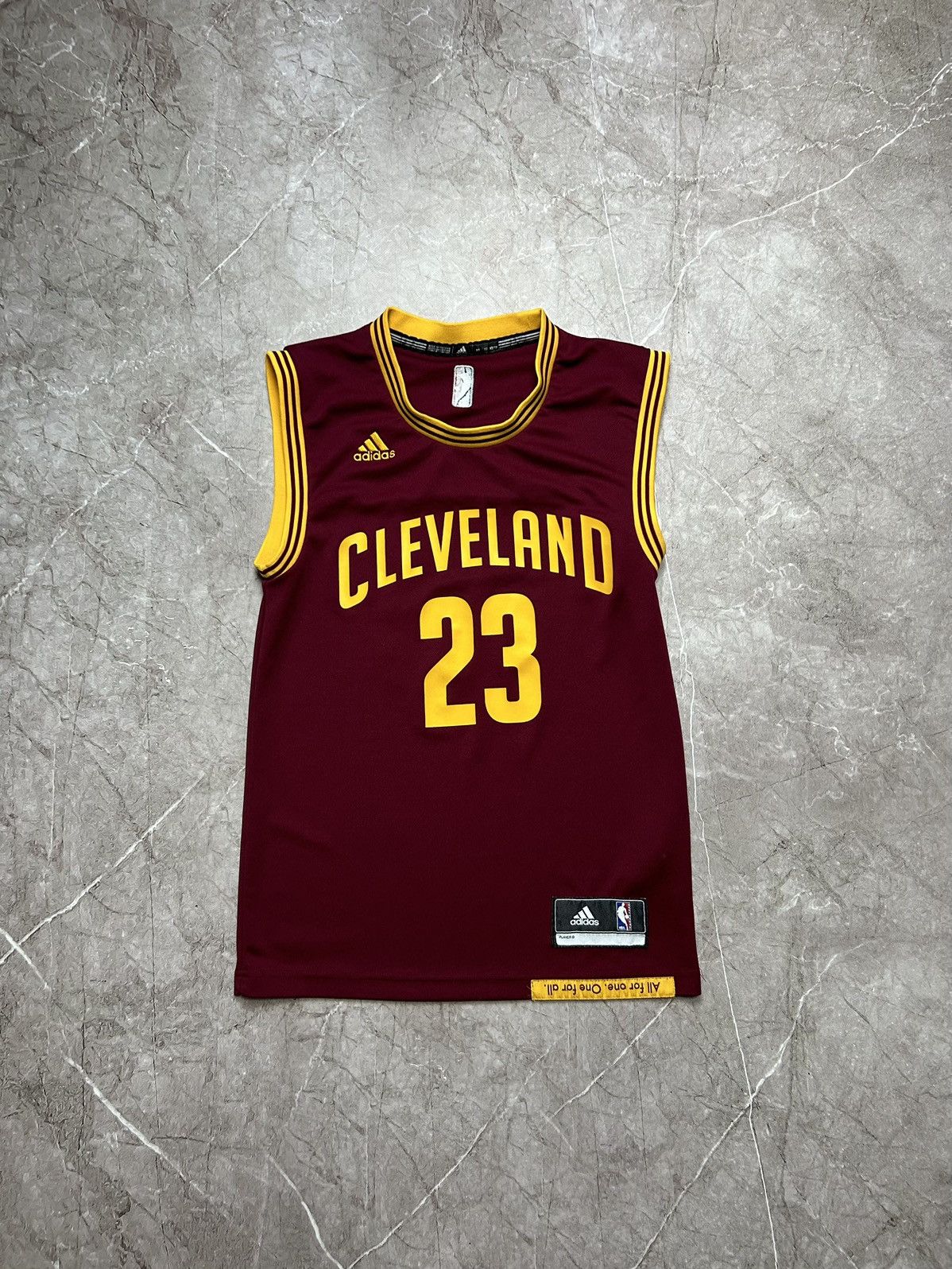 Adidas × NBA Adidas Cleveland Cavaliers #23 James Lebron NBA Jersey XC Size US XS / EU 42 / 0 - 1 Thumbnail