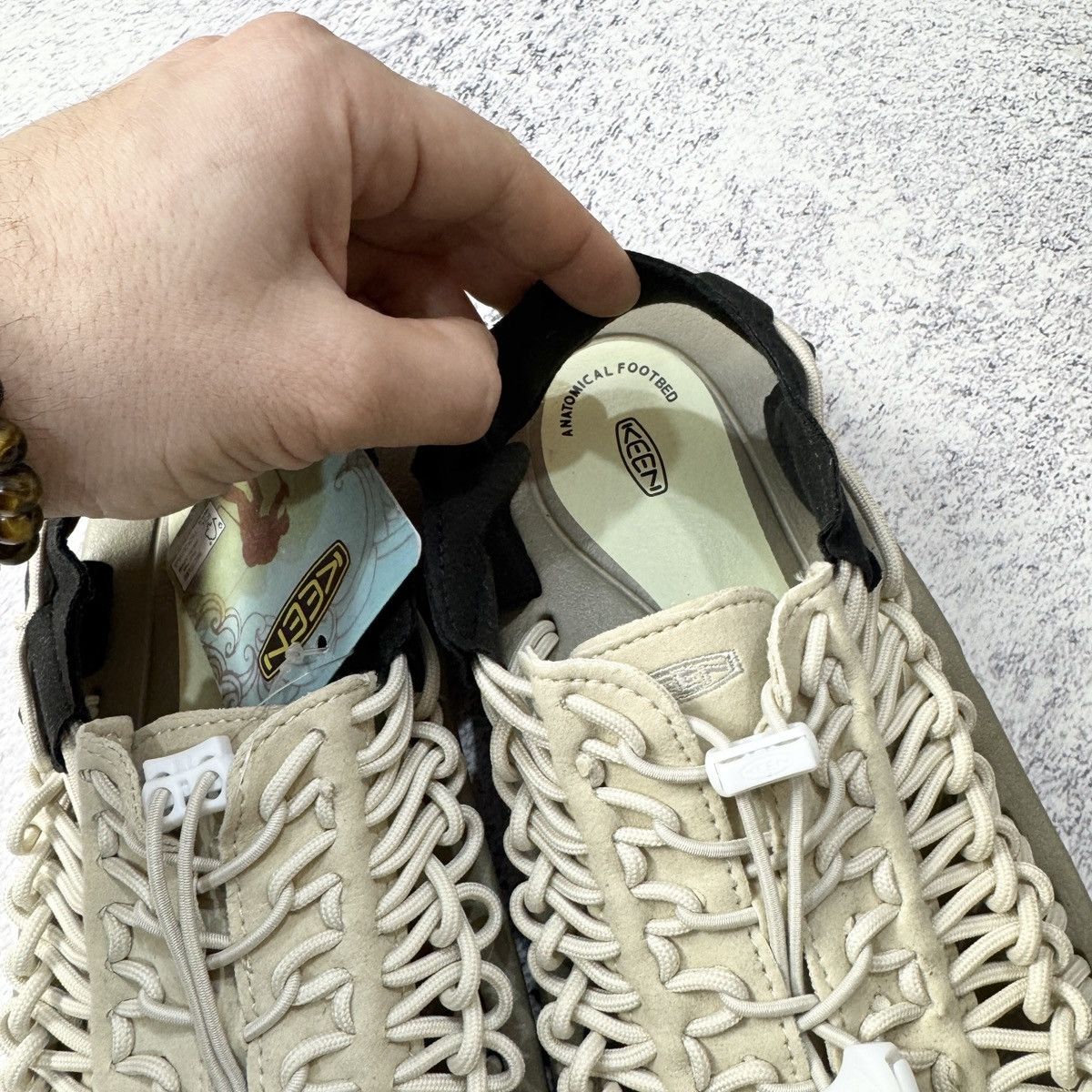 Designer × KEEN New Keen Uneek Mens Sandals Beige US9 UK8 EU42 27cm Size US 9 / EU 42 - 8 Thumbnail