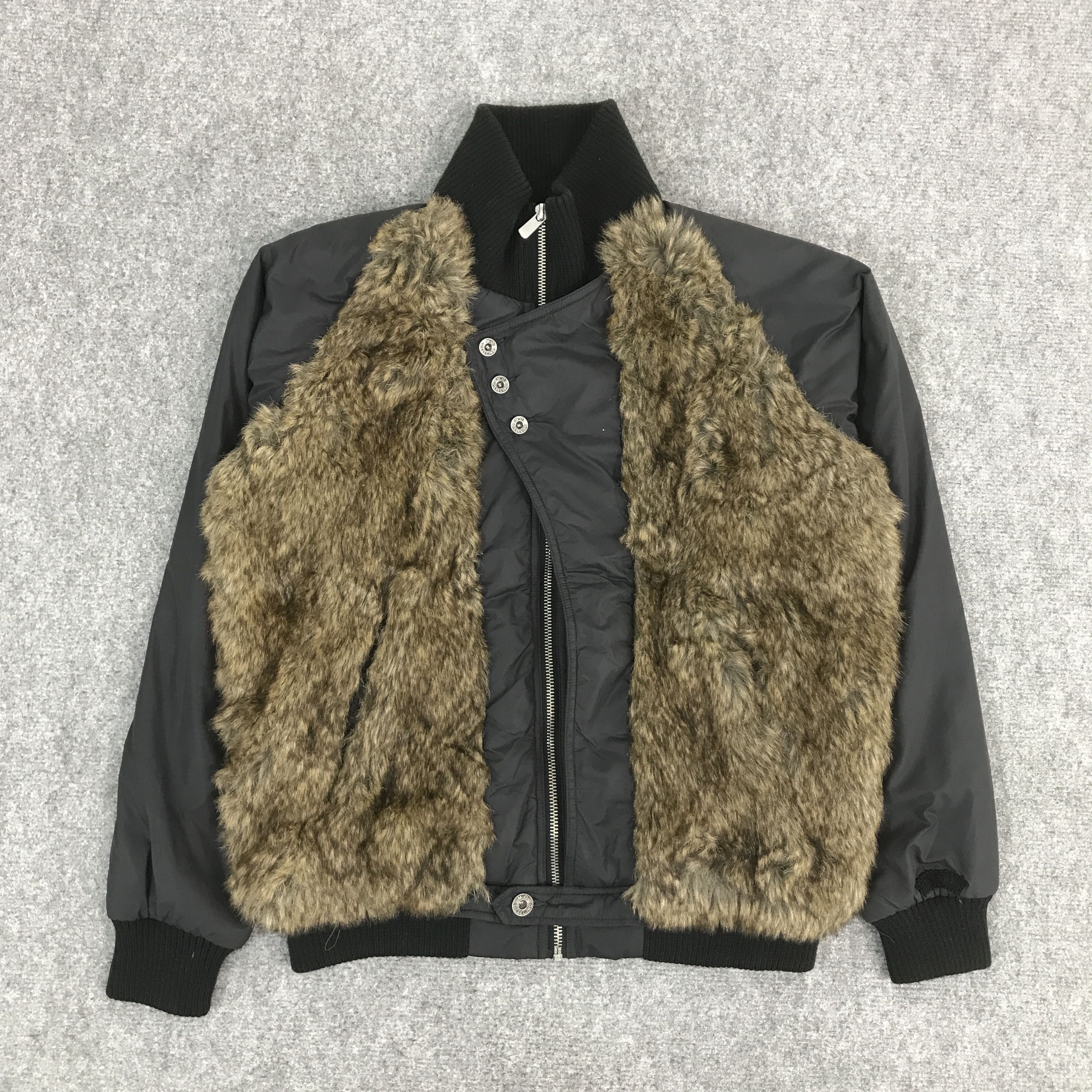DIESEL REAL FUR RARE DESIGN JACKET