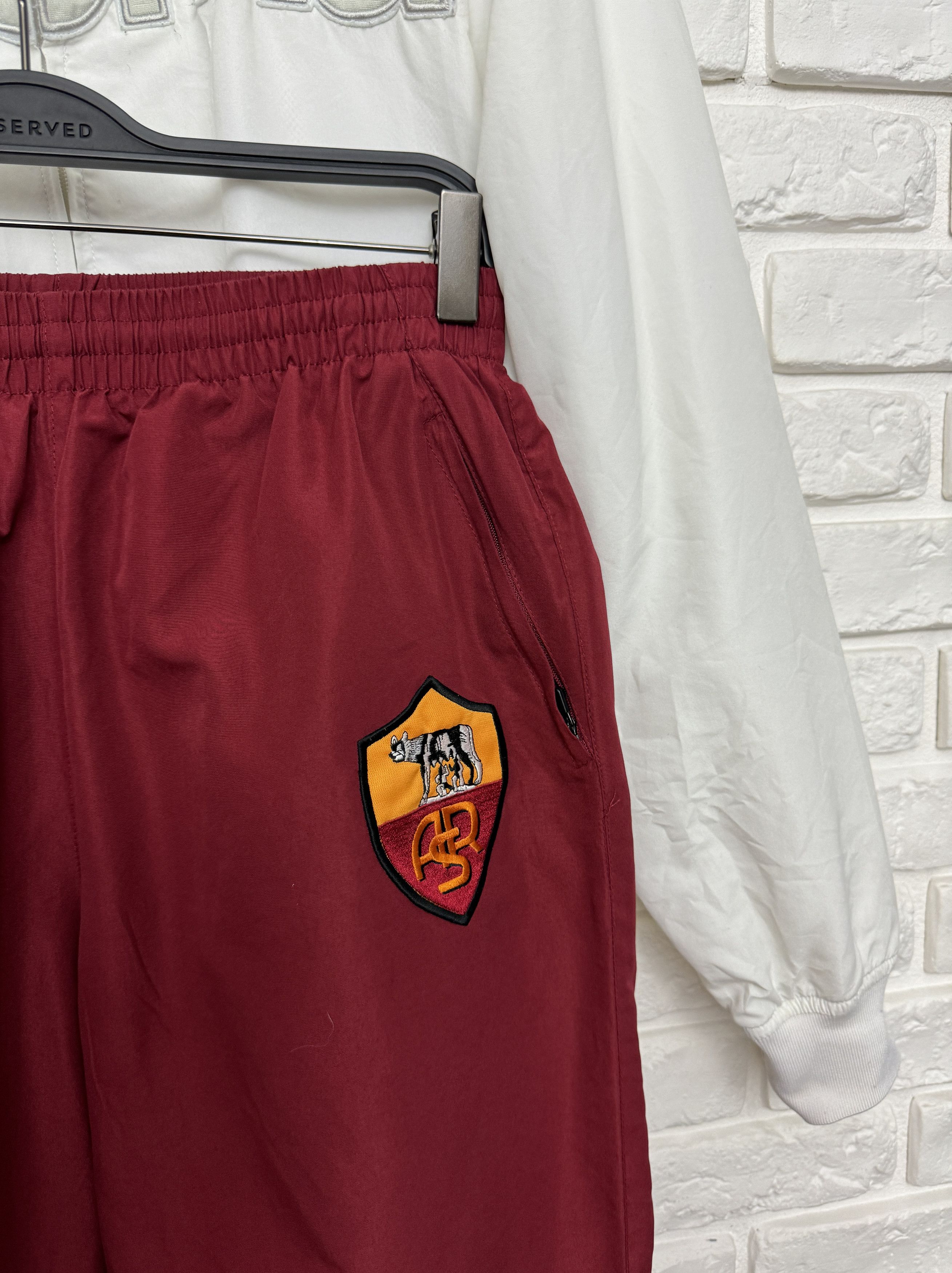 Kappa AS Roma 2010 2011 Tracksuit Suit Football Jacket Pants M Size US M / EU 48-50 / 2 - 3 Thumbnail