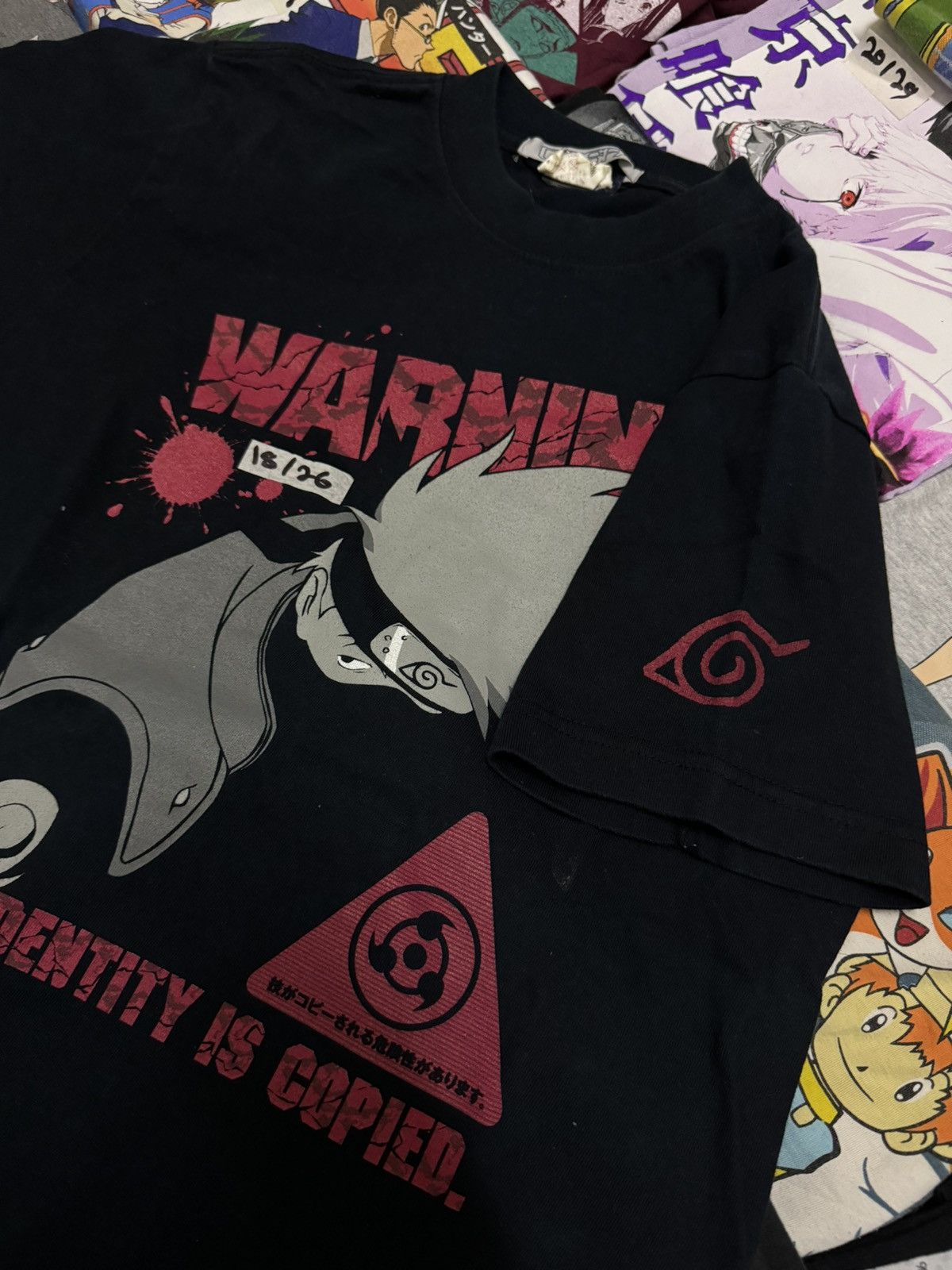 Anime × Cartoon Network × Japanese Brand Rare anime naruto kakashi vintage cospa Size US S / EU 44-46 / 1 - 3 Thumbnail