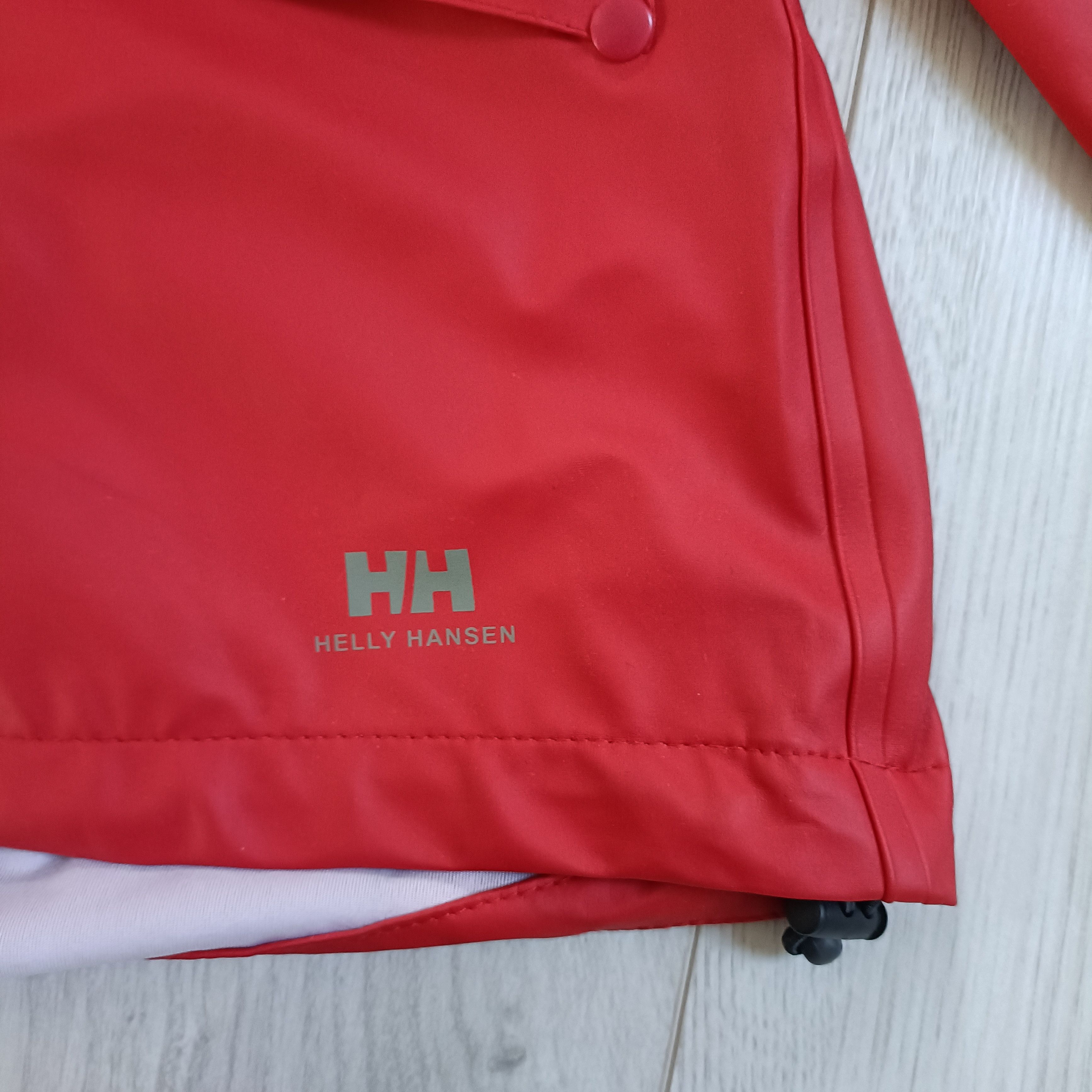 Helly Hansen Men's Red Rainwear Hooded Jacket ! Size US XS / EU 42 / 0 - 7 Thumbnail