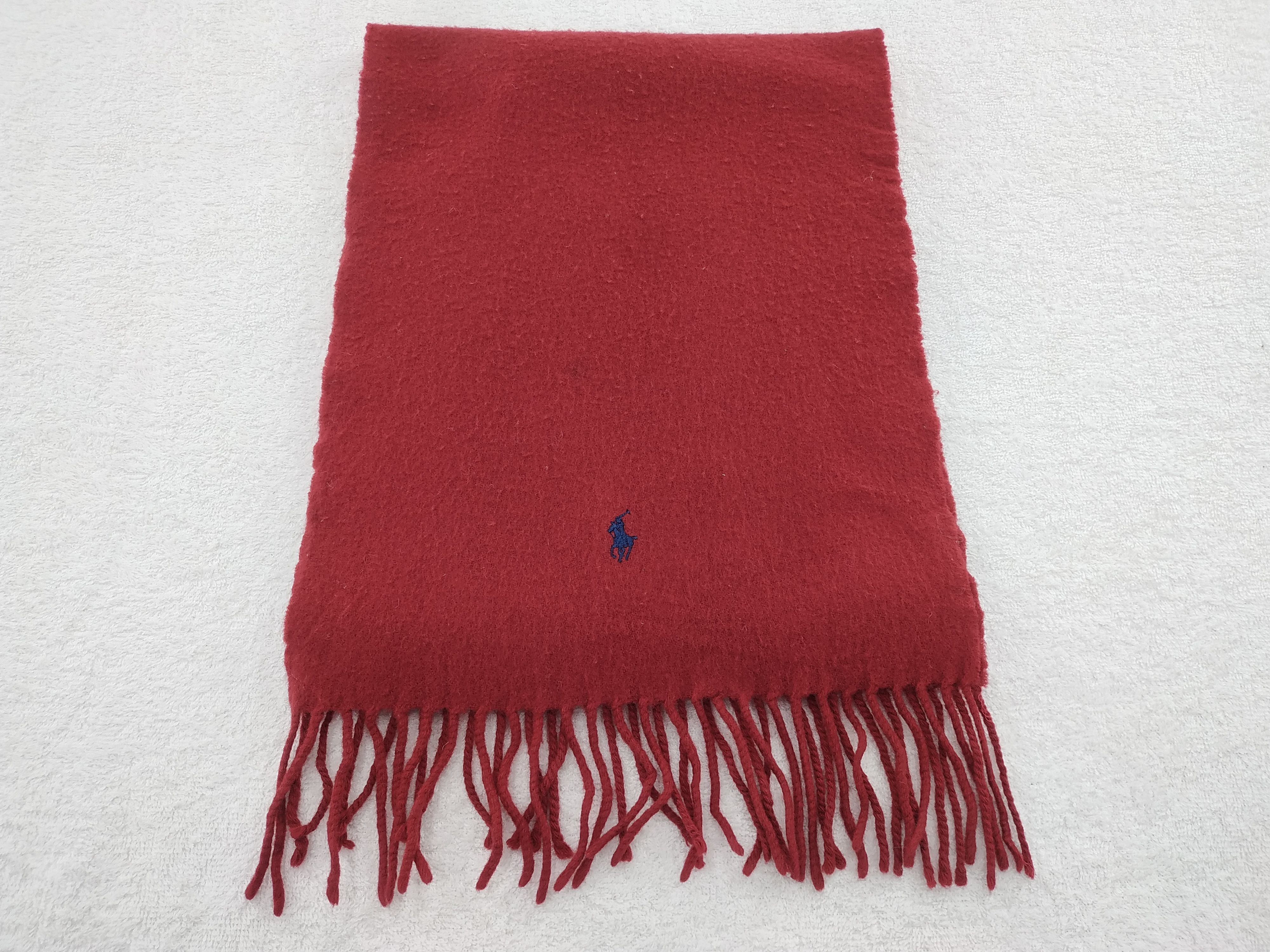 Polo Ralph Lauren Vintage Polo Ralph Lauren Scarf/Muffler/Neckwear MF386 Size ONE SIZE - 1 Thumbnail