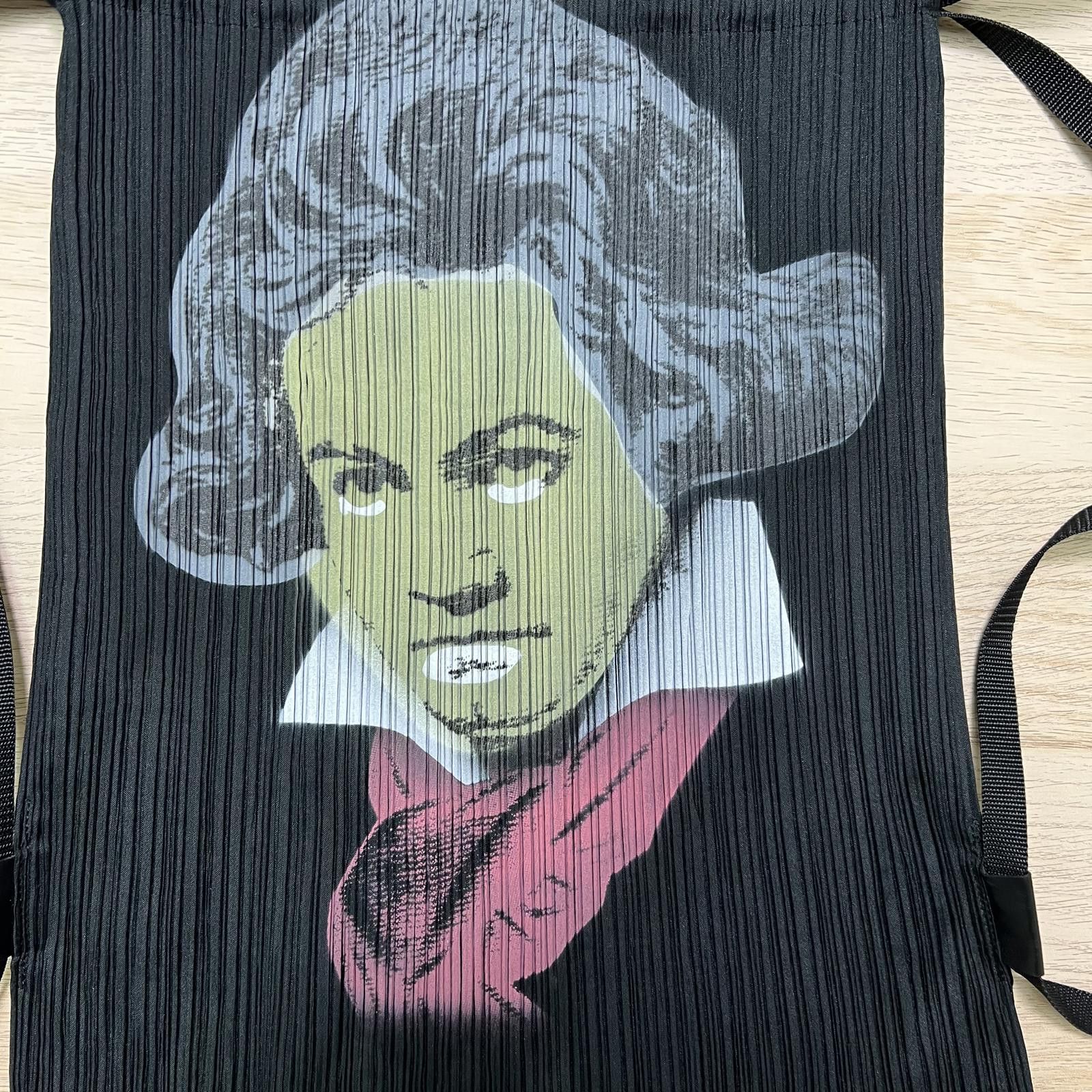 Issey Miyake Pleats Please Issey Miyake Beethoven Drawstring Bag Size ONE SIZE - 2 Thumbnail