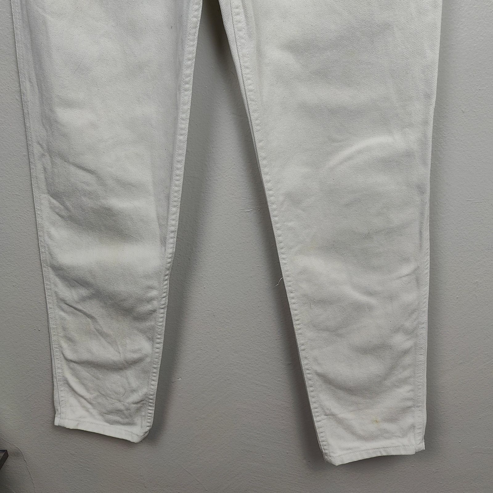Eckhaus Latta Eckhaus Latta El Jeans Womens 30 White High Rise Size 30" / US 8 / IT 44 - 5 Thumbnail