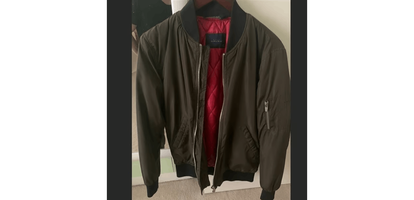 Zara Men's Bomber Jacket (As seen on SCOTT DISICK) Size US M / EU 48-50 / 2 - 3 Thumbnail