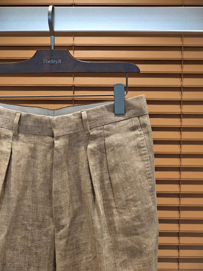 Loro Piana LORO PIANA Flax trousers Size US 30 / EU 46 - 3 Thumbnail