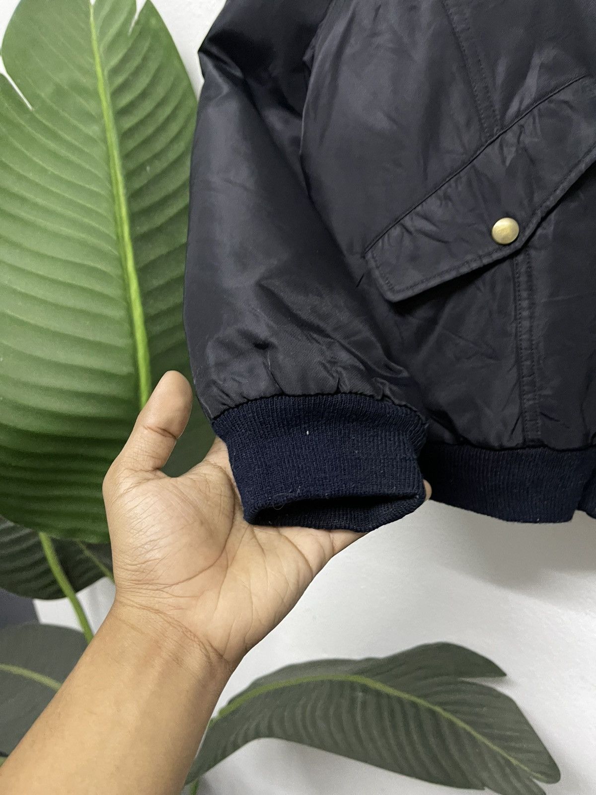 TOYOTA TRD 90s MA-1 ネイビー M