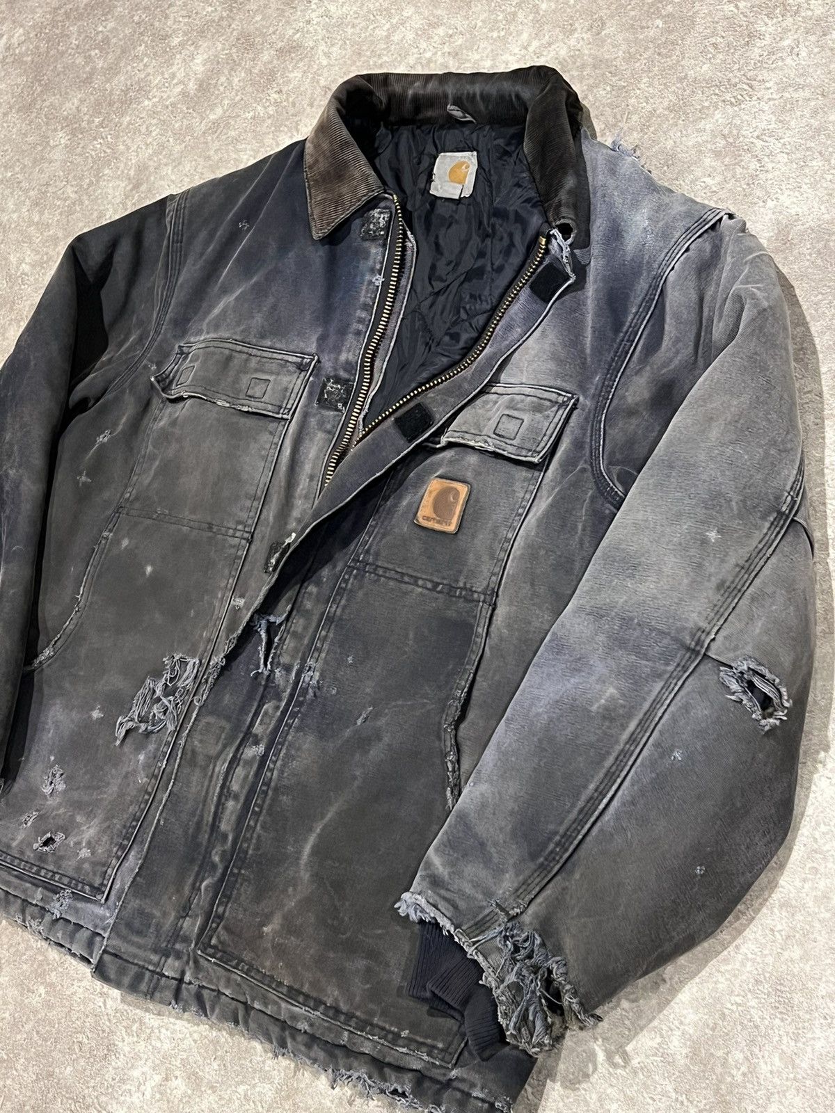 Carhartt RARE Carhartt Leather Tab Arctic Jacket Size US L / EU 52-54 / 3 - 1 Thumbnail