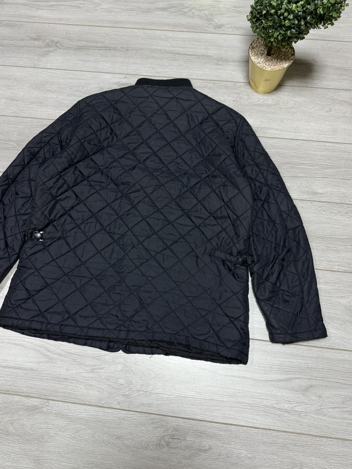 Barbour Barbour Chelsea rib neck Sport Quilted Jacket zip vintage Size US XL / EU 56 / 4 - 11 Thumbnail