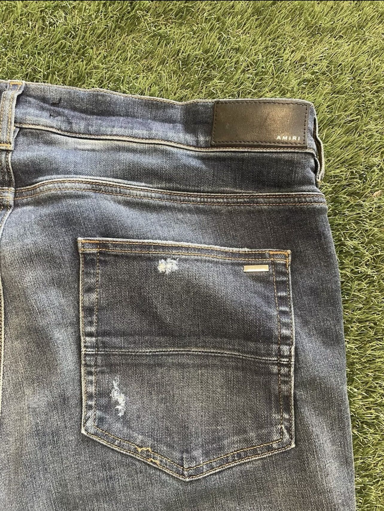 Amiri Size 40 - Amiri Purple Patch Jeans $1090 Retail Size US 40 / EU 56 - 9 Thumbnail