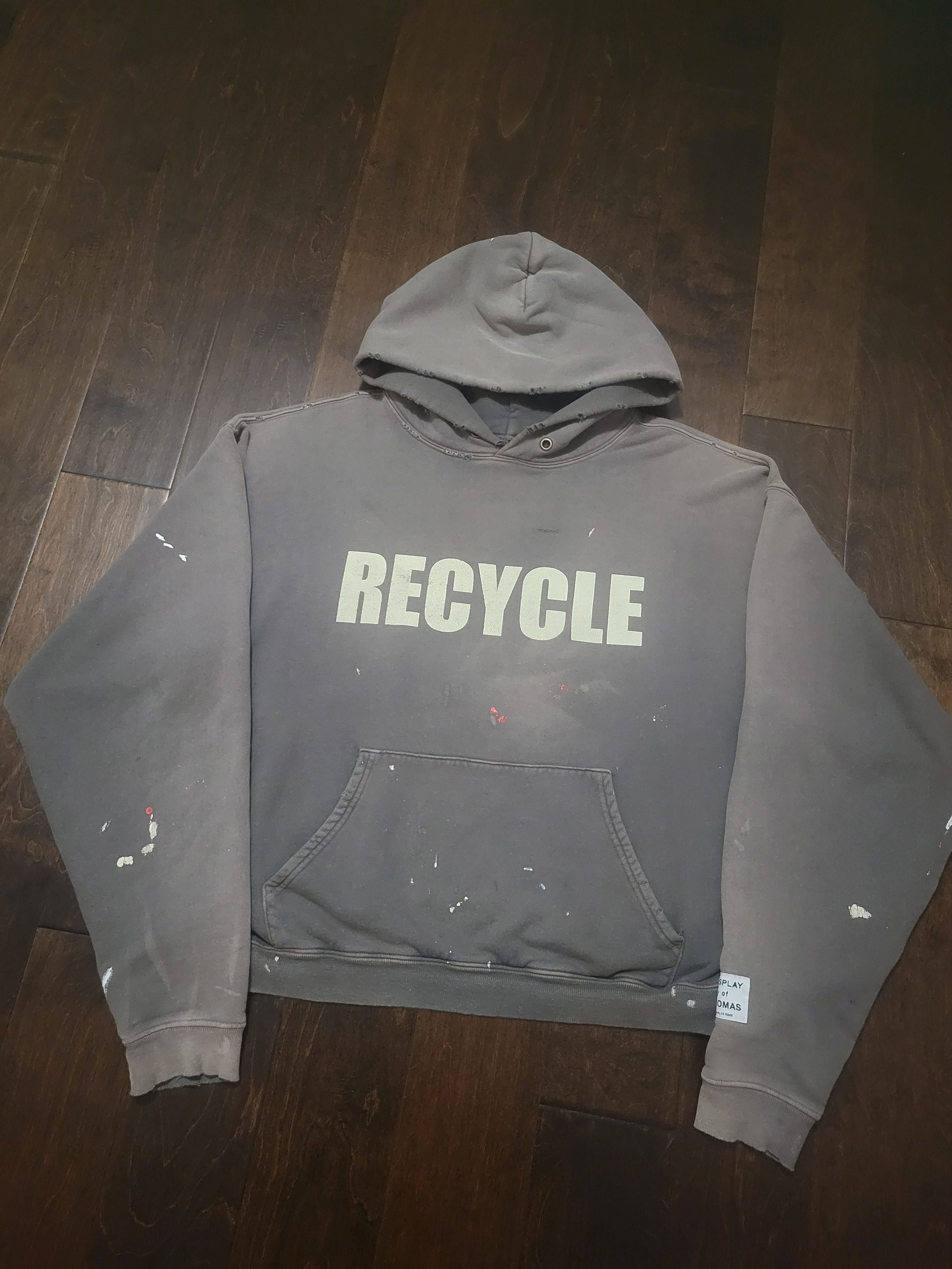 Gallery Dept. Gallery Dept 90s Recycle Hoodie | Grailed