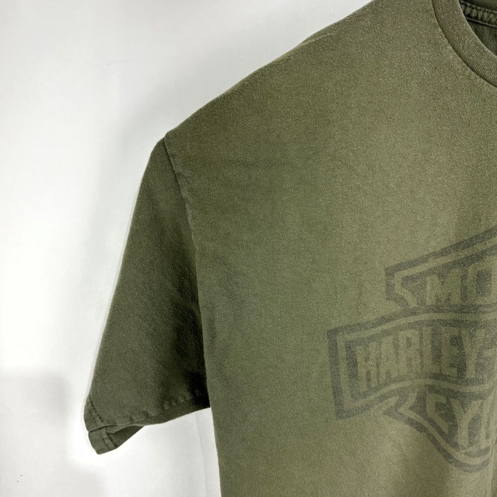 Harley Davidson VINTAGE Harley Davidson Orlando Florida T-Shirt XL Green Tribal Eagle Y2K Size US XL / EU 56 / 4 - 6 Thumbnail