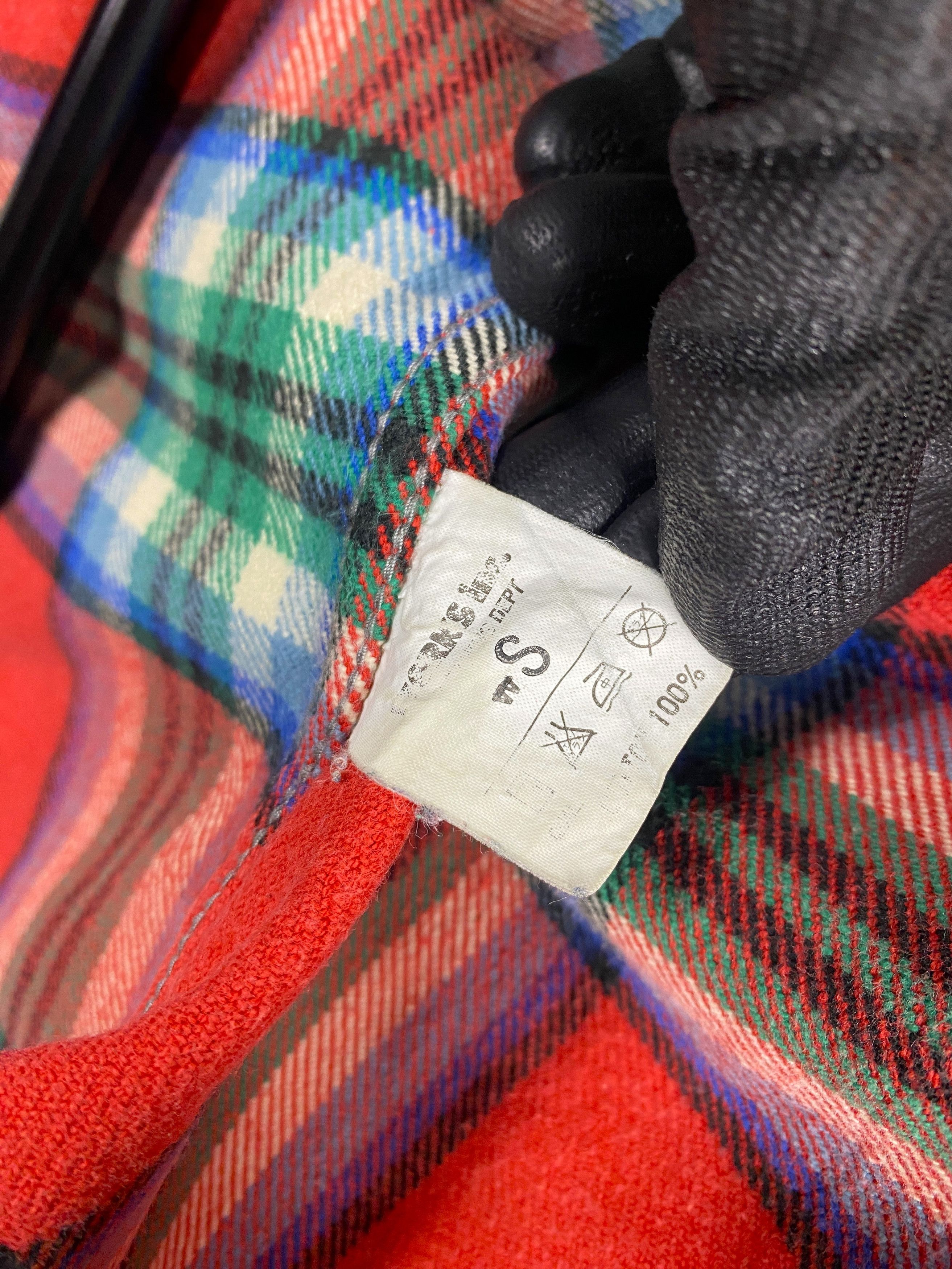Iron Heart Iron heart red checked flannel shirt Size US S / EU 44-46 / 1 - 11 Thumbnail
