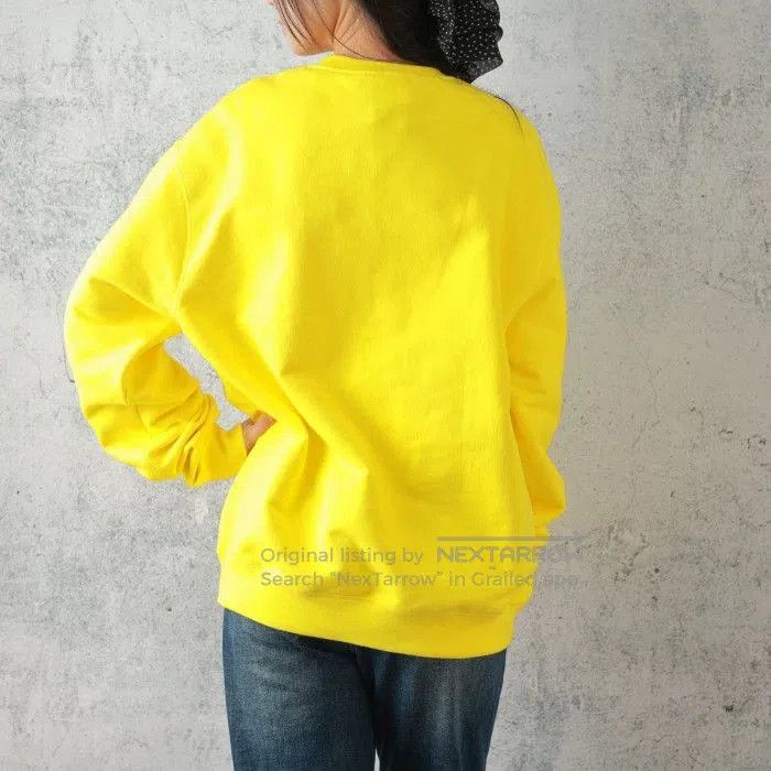 Gucci Gucci Yellow Logo Print Long. Size L / US 10 / IT 46 - 3 Thumbnail