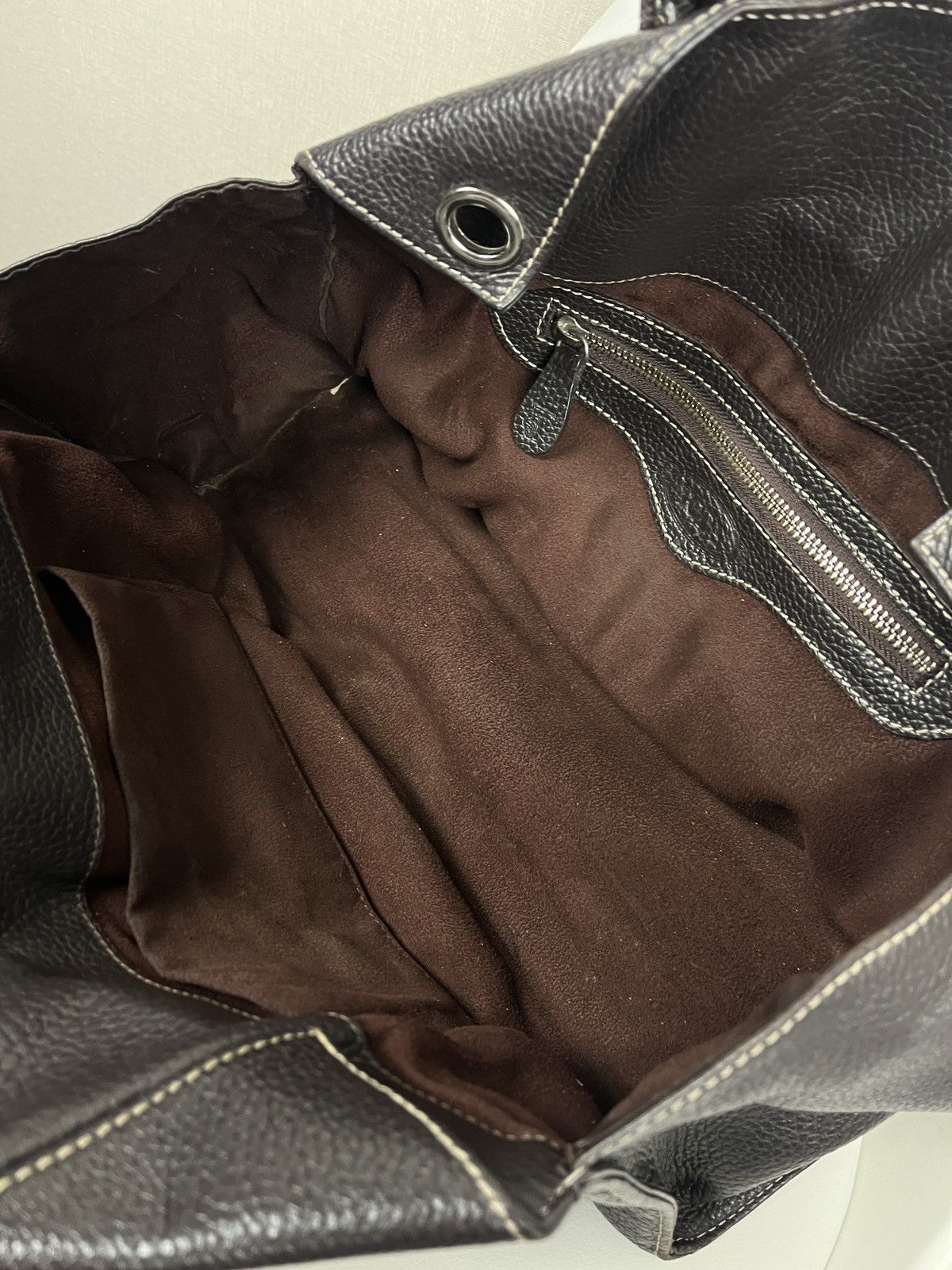 Designer × Tod's Tod’s Leather Brown Shoulder Hand Bag Size ONE SIZE - 14 Thumbnail