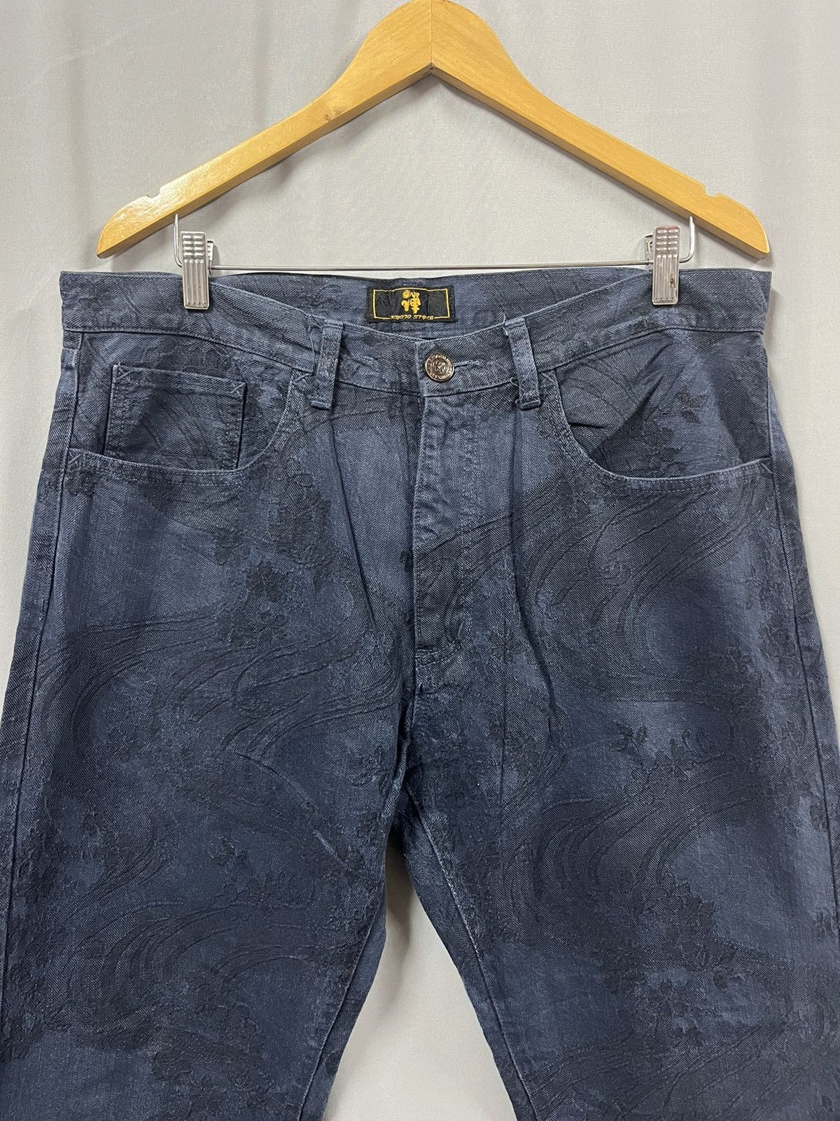 Japanese Brand Kyoto japanese brand rare design floral Size US 36 / EU 52 - 4 Thumbnail