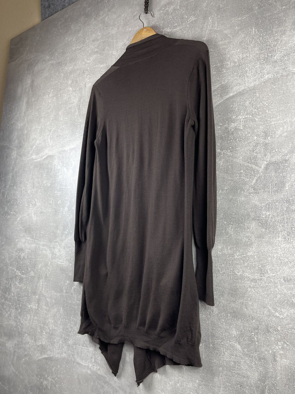 Other Rivamonti Wool Wrap-Front Knit Dress Long Cardigan Brown Size XL / US 12-14 / IT 48-50 - 7 Thumbnail