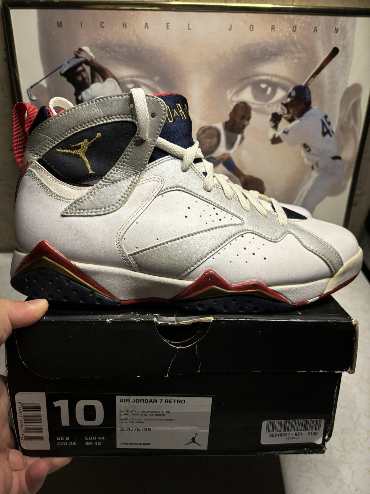 Air Jordan 7 Retro 2012 Olympic 2012