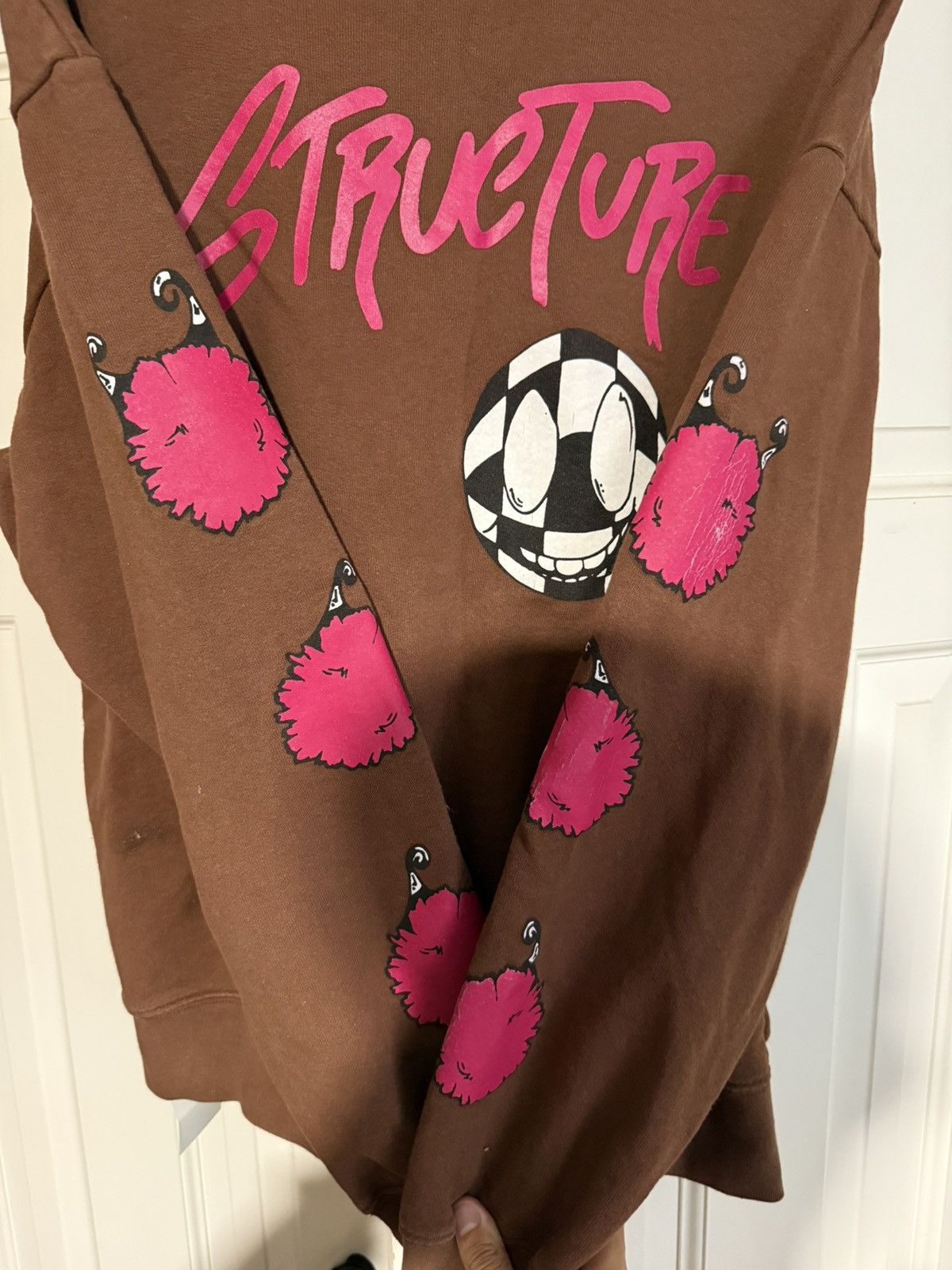 Chrome Hearts Chrome Hearts Brown Matty Boy “Structure” Crewneck Size US L / EU 52-54 / 3 - 3 Thumbnail