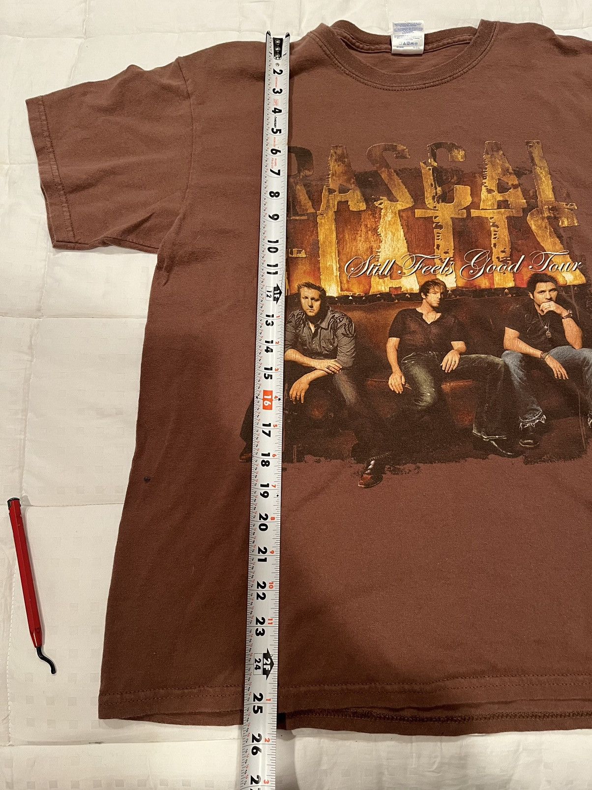 Gildan 2007 Rascal Flatts “ Still Feels Good Tour” tshirt Size US M / EU 48-50 / 2 - 7 Thumbnail