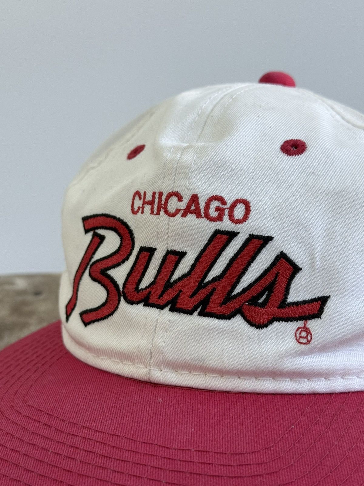 NBA Vintage 90s Chicago Bulls NBA Snapback Cap Hat Size ONE SIZE - 3 Thumbnail