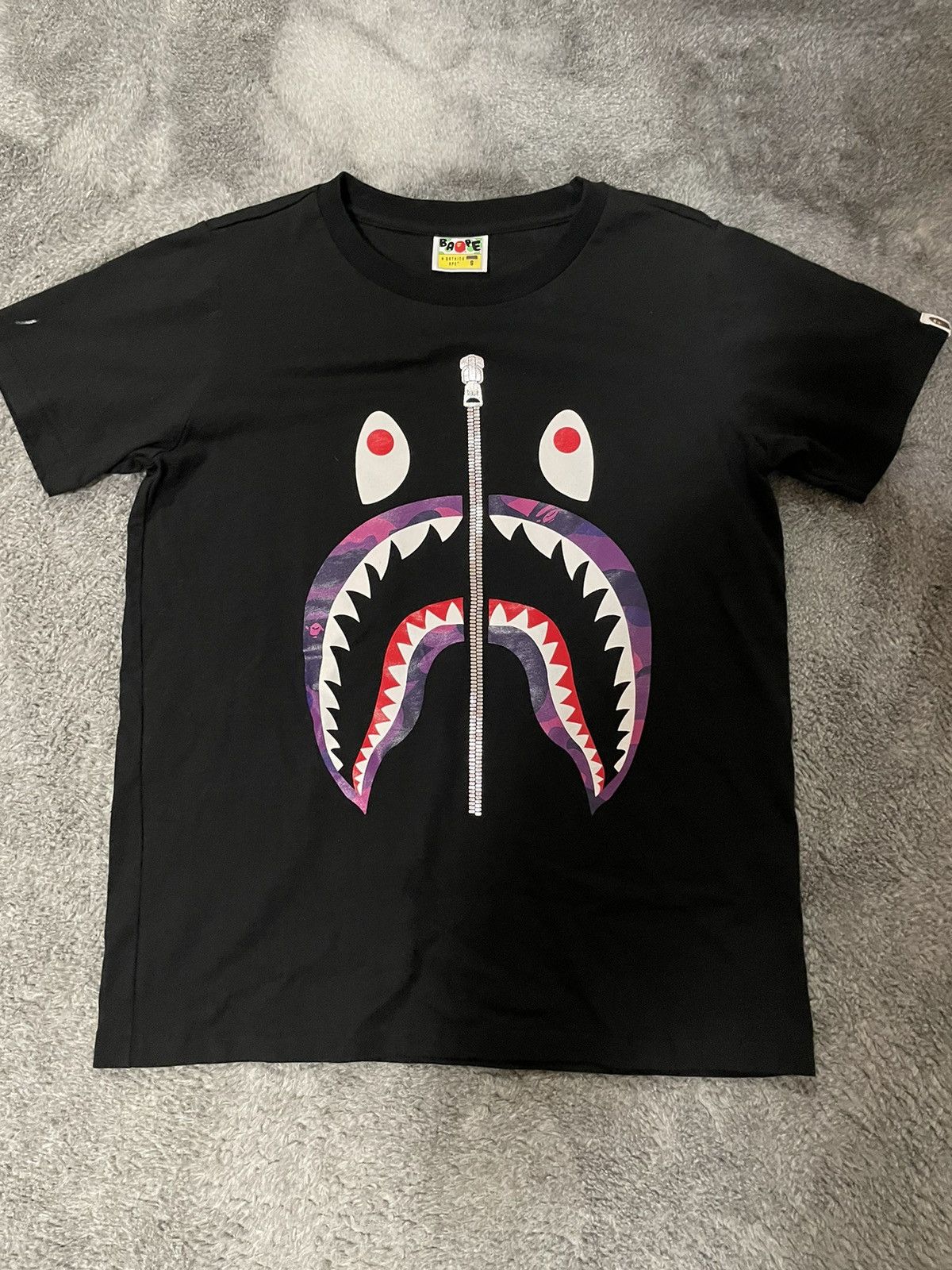Bape shark tee shirt online