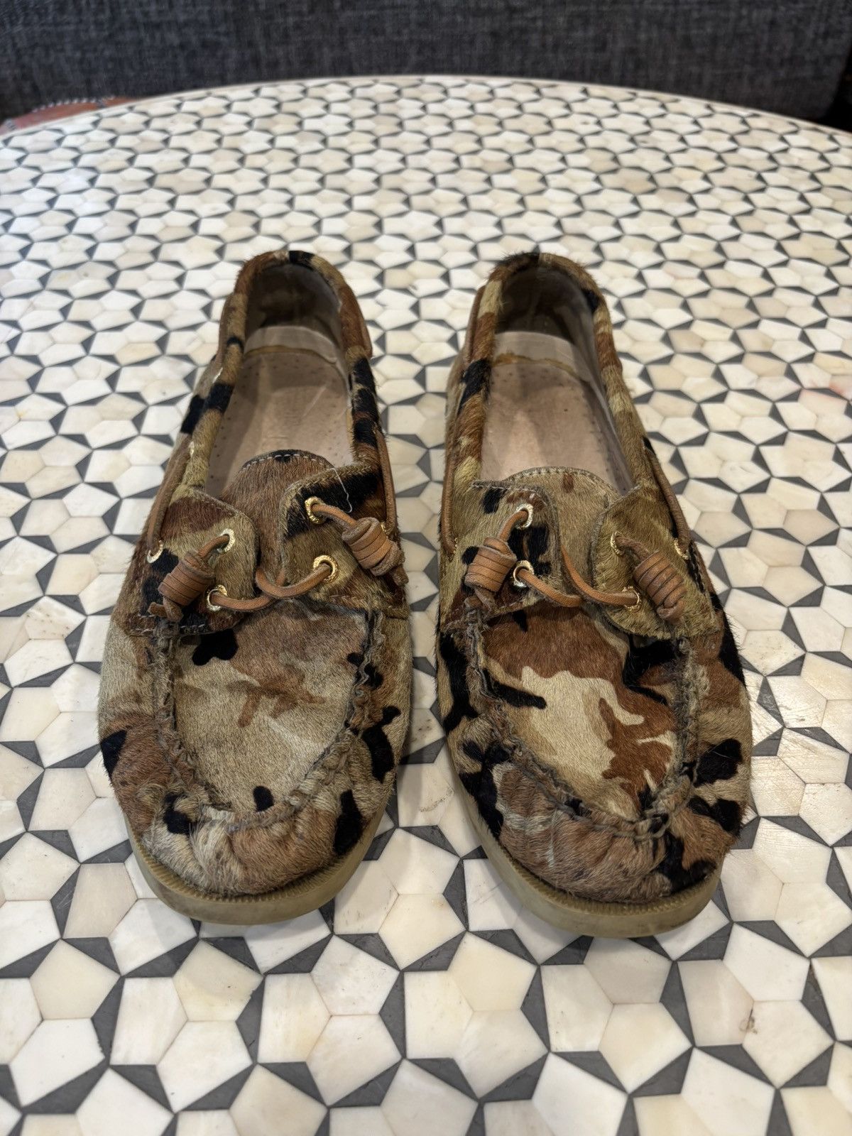 Sperry SPERRY Top Sider Camo Boat Shoes Size US 10 / IT 40 - 1 Thumbnail