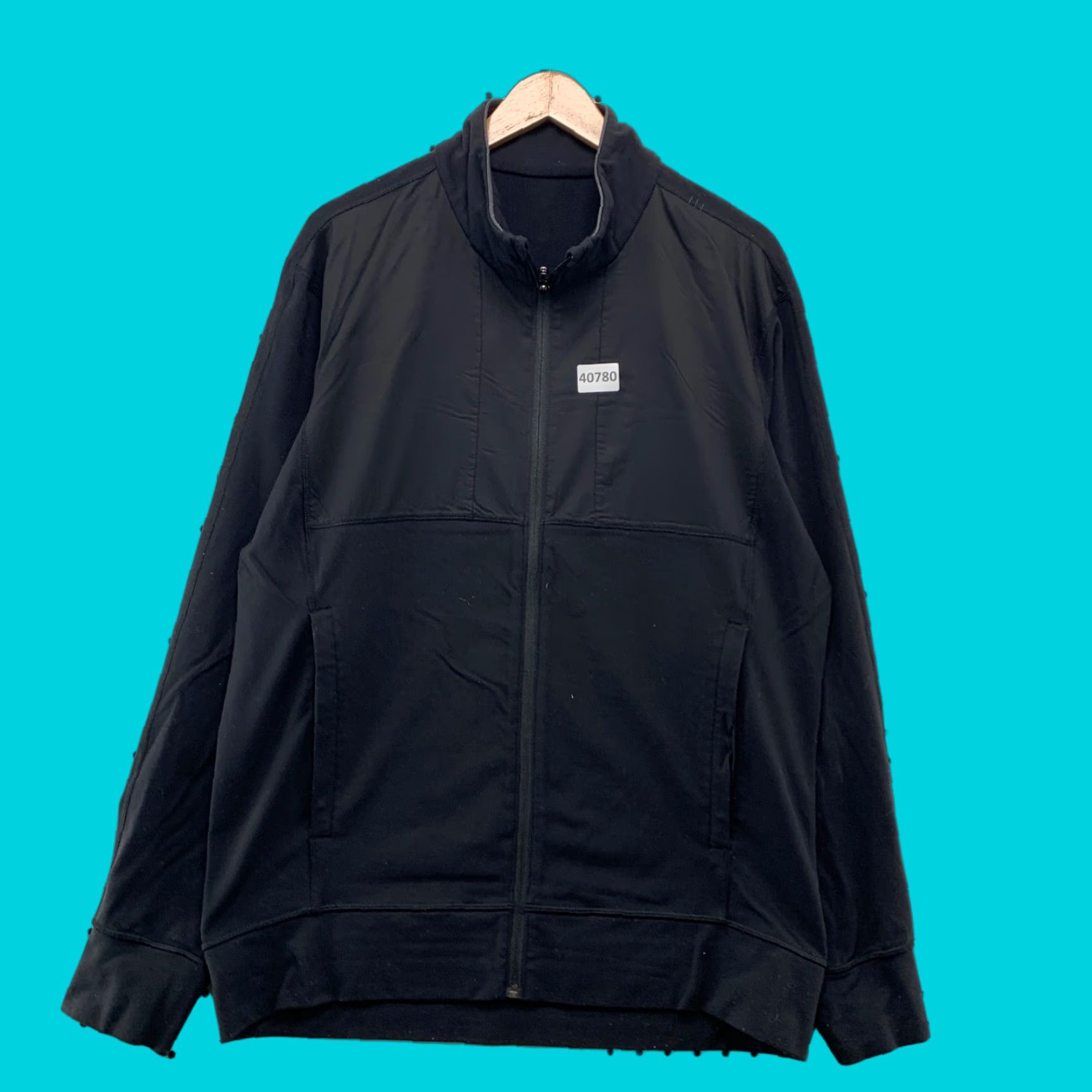 Lululemon Lululemon Black Track Jacket Mens XL Zip Active Long Sleeve Size US XL / EU 56 / 4 - 1 Thumbnail