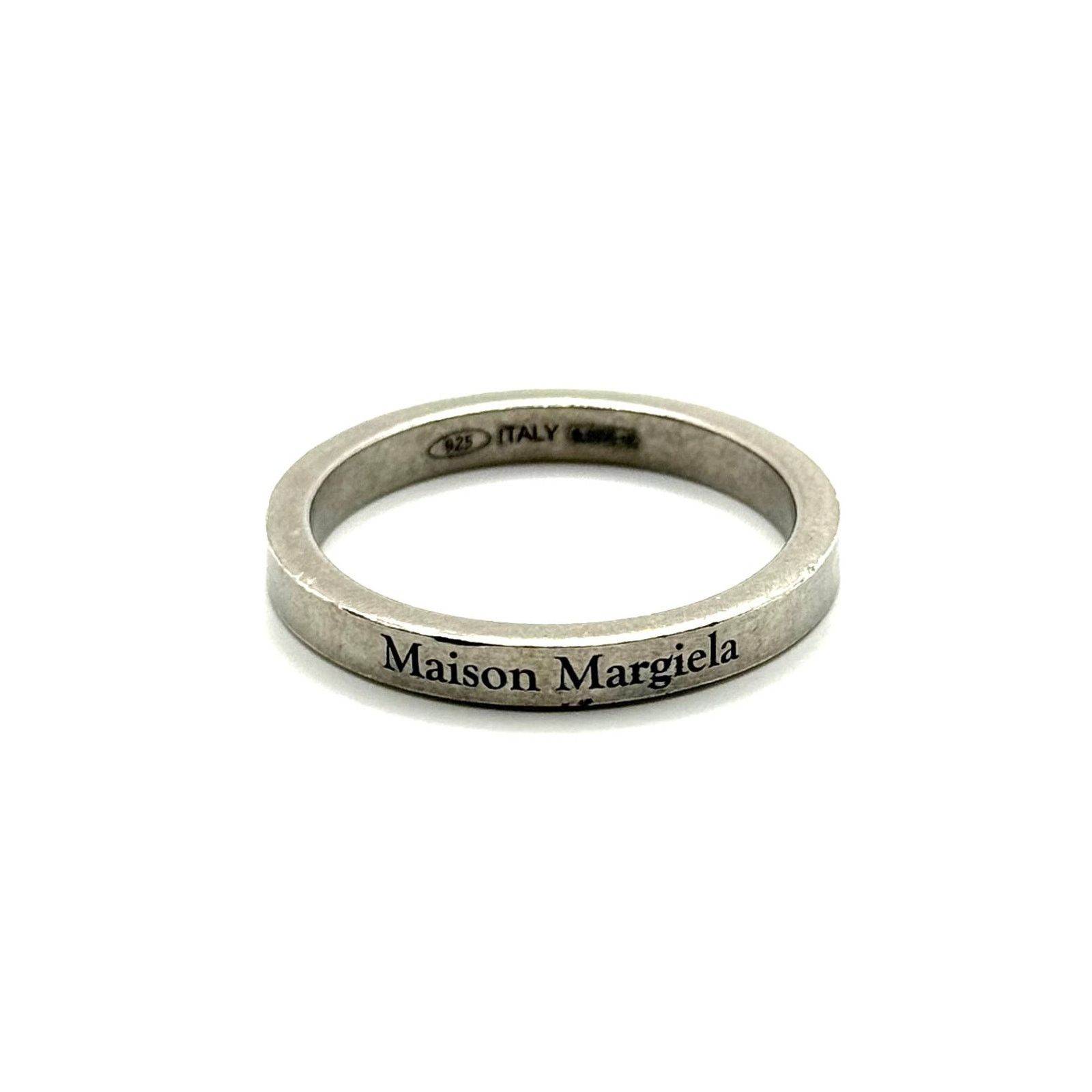 Maison Margiela Maison Margiela classic silver ring. Size ONE SIZE - 1 Thumbnail