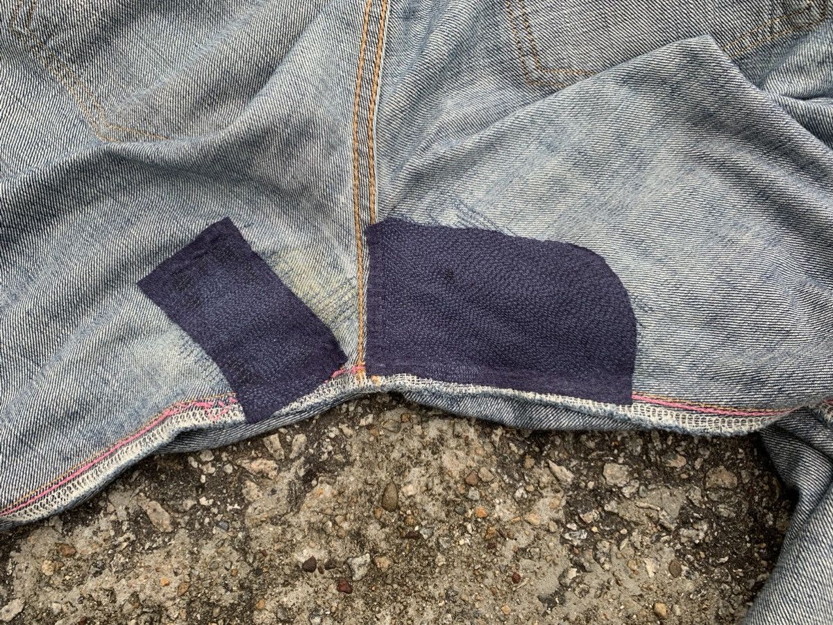 Japan Blue MOMOTARO ❌ JAPAN BLUE SELVEDGE DISTRESSED DENIM Size US 32 / EU 48 - 20 Thumbnail