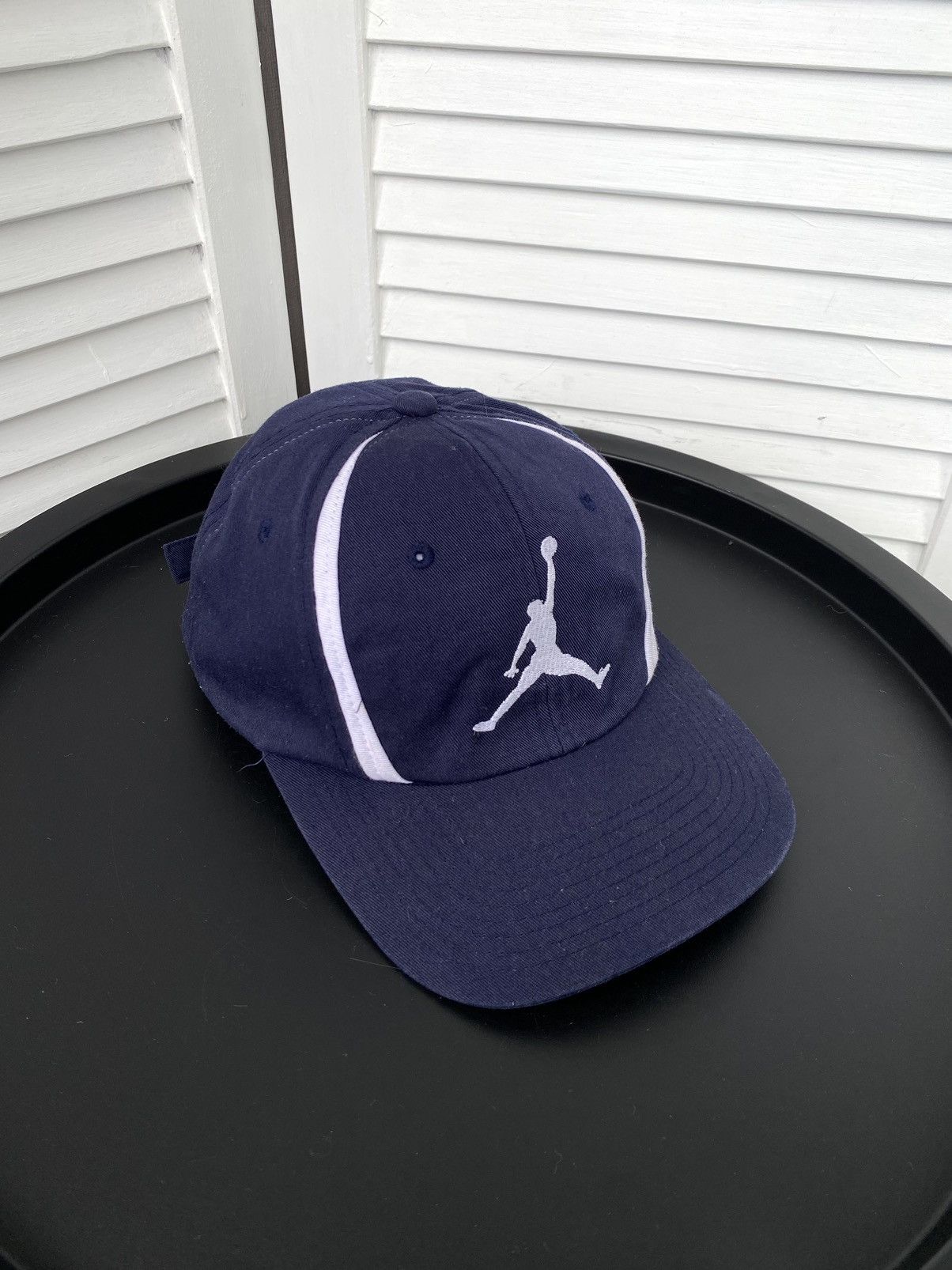 Jordan Brand × Nike × Vintage Vintage Nike Jordan Swoosh Hat Cap Size ONE SIZE - 3 Thumbnail