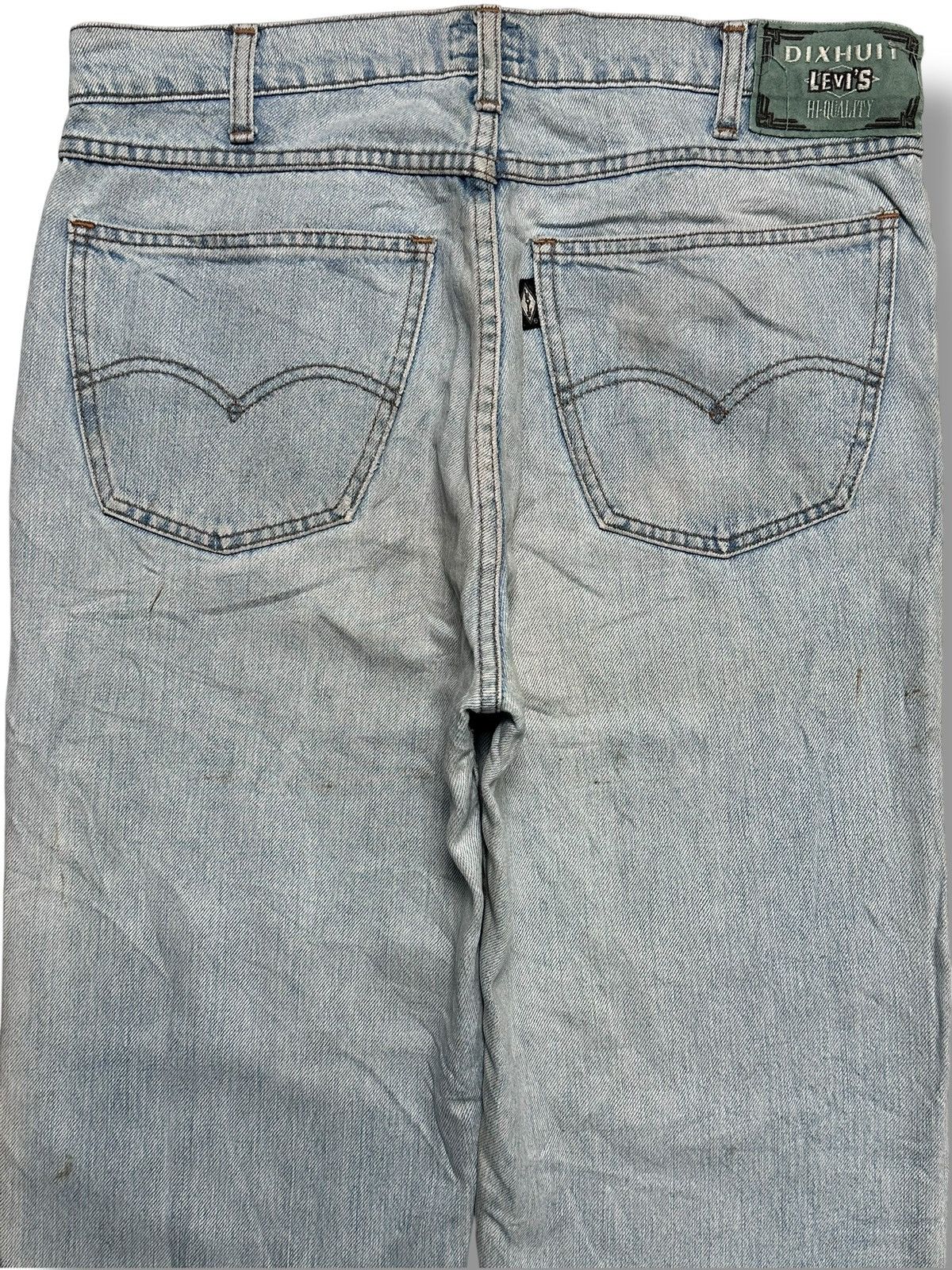 Levi's Levis 1991 Dixhuit Big E Black Tab Straight Leg & BlueWash Size US 34 / EU 50 - 4 Thumbnail