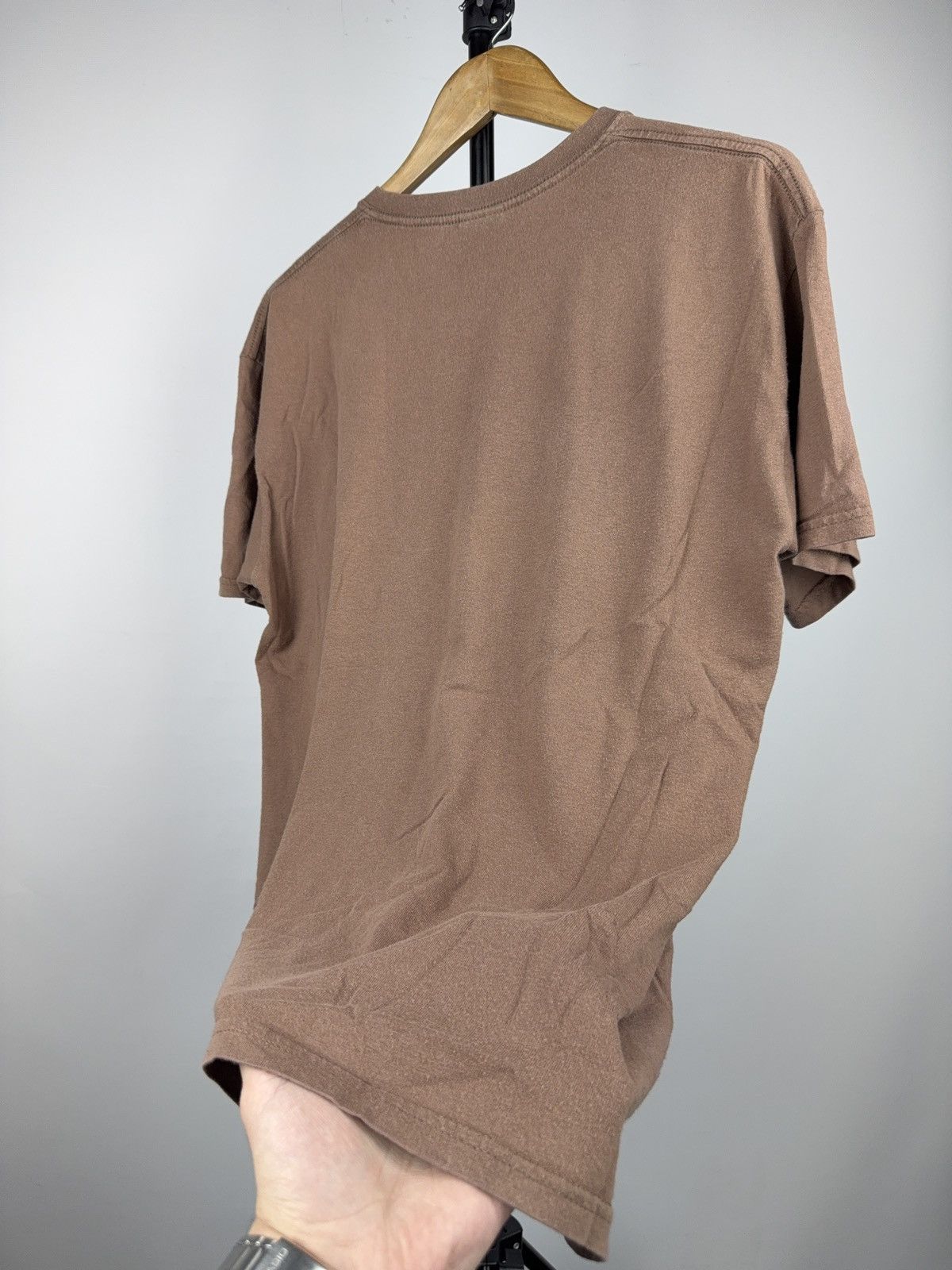 Nirvana 2007 Nirvana Baroque Smiley Graphic Faded Tee Brown Rock Size US M / EU 48-50 / 2 - 12 Thumbnail