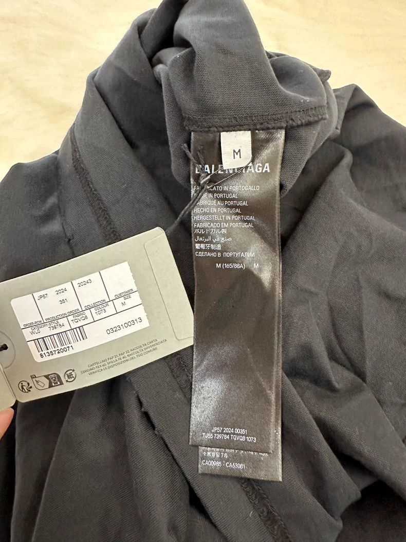 Balenciaga Balenciaga Masking Tape Logo Short Sleeve T-Shirt Size US M / EU 48-50 / 2 - 3 Thumbnail