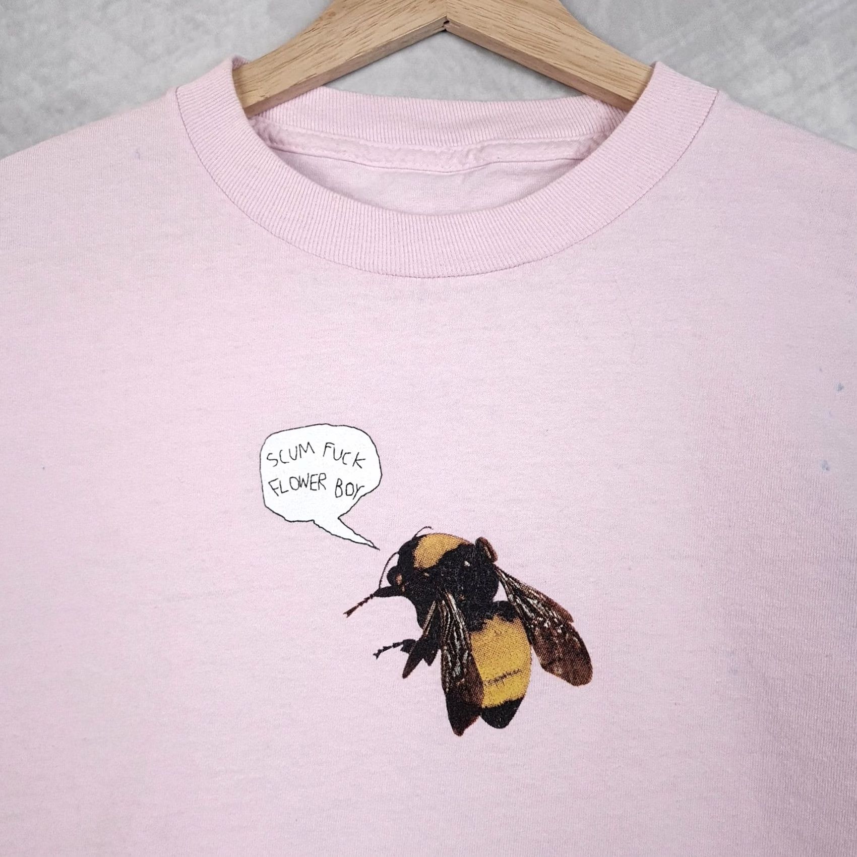 Golf Wang VINTAGE GOLF Shirt Mens M Pink Bee Flower Boy Tyler Creator Shirt Size US M / EU 48-50 / 2 - 2 Thumbnail