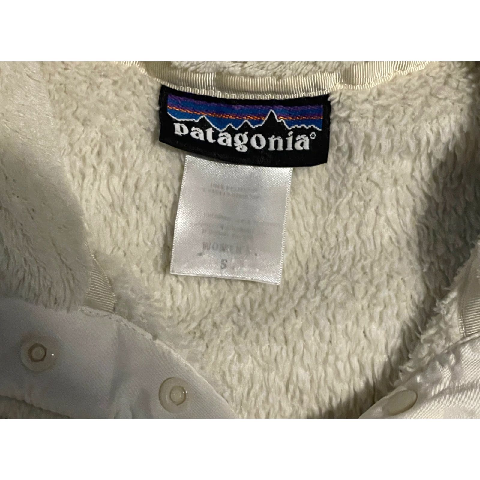 Patagonia Patagonia Jacket Womens S Cream Polartec Fleece Re Tool Snap T Pullover Size S / US 4 / IT 40 - 3 Thumbnail