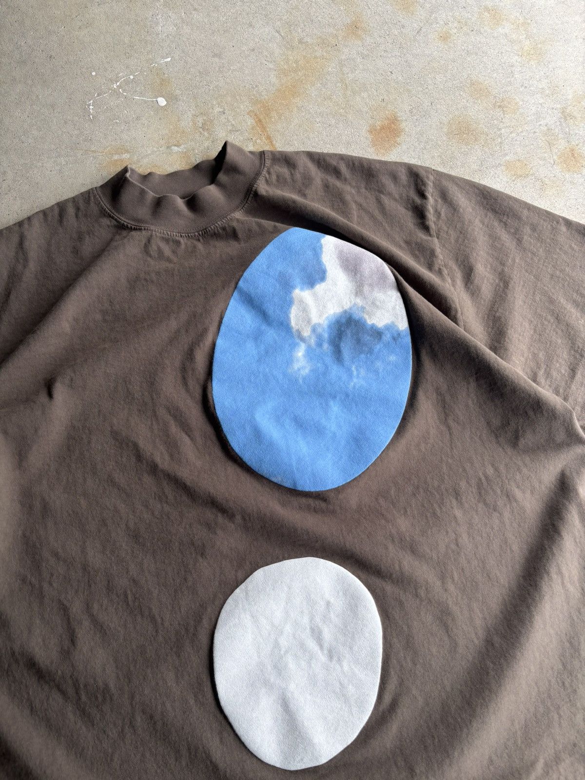 Cactus Plant Flea Market × Kanye West CPFM Kanye West Jesus Is King Brown Heavyweight Boxy Tee Size US XL / EU 56 / 4 - 3 Thumbnail